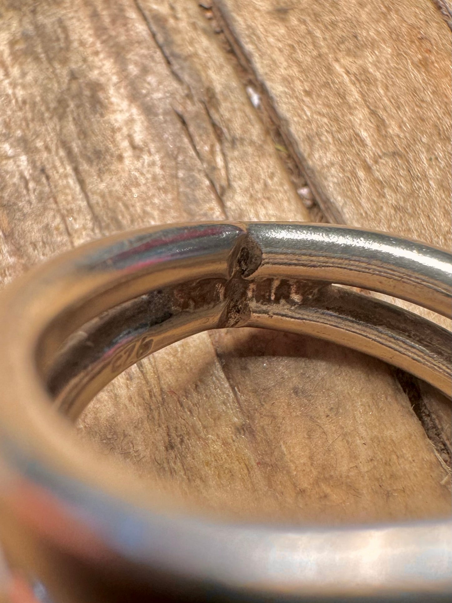 Silpada Mehrschichtiger Ring aus 925er Sterlingsilber, Größe M