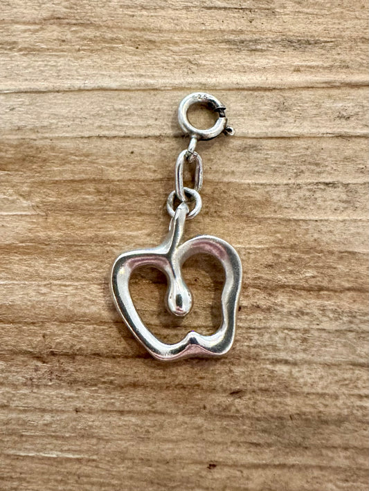 Vintage Apple 925 Silver with Clasp Pendant