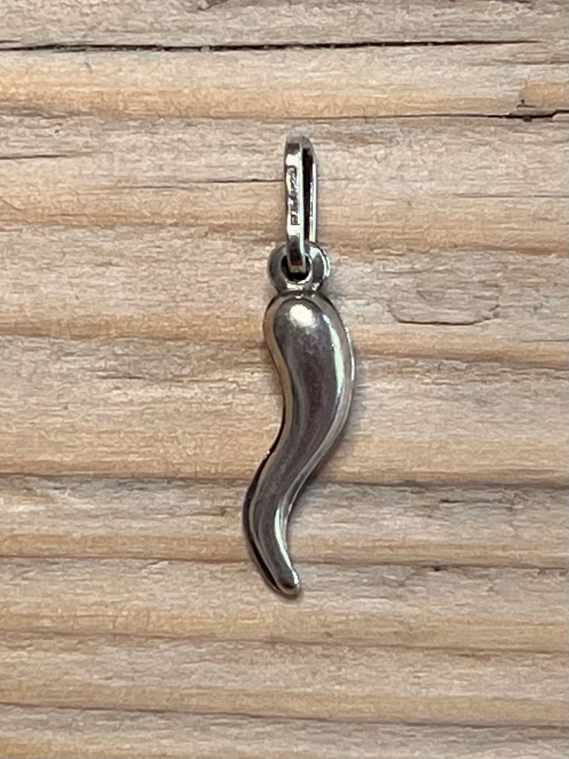 Small Chilli 925 ITALY Sterling Silver Pendant