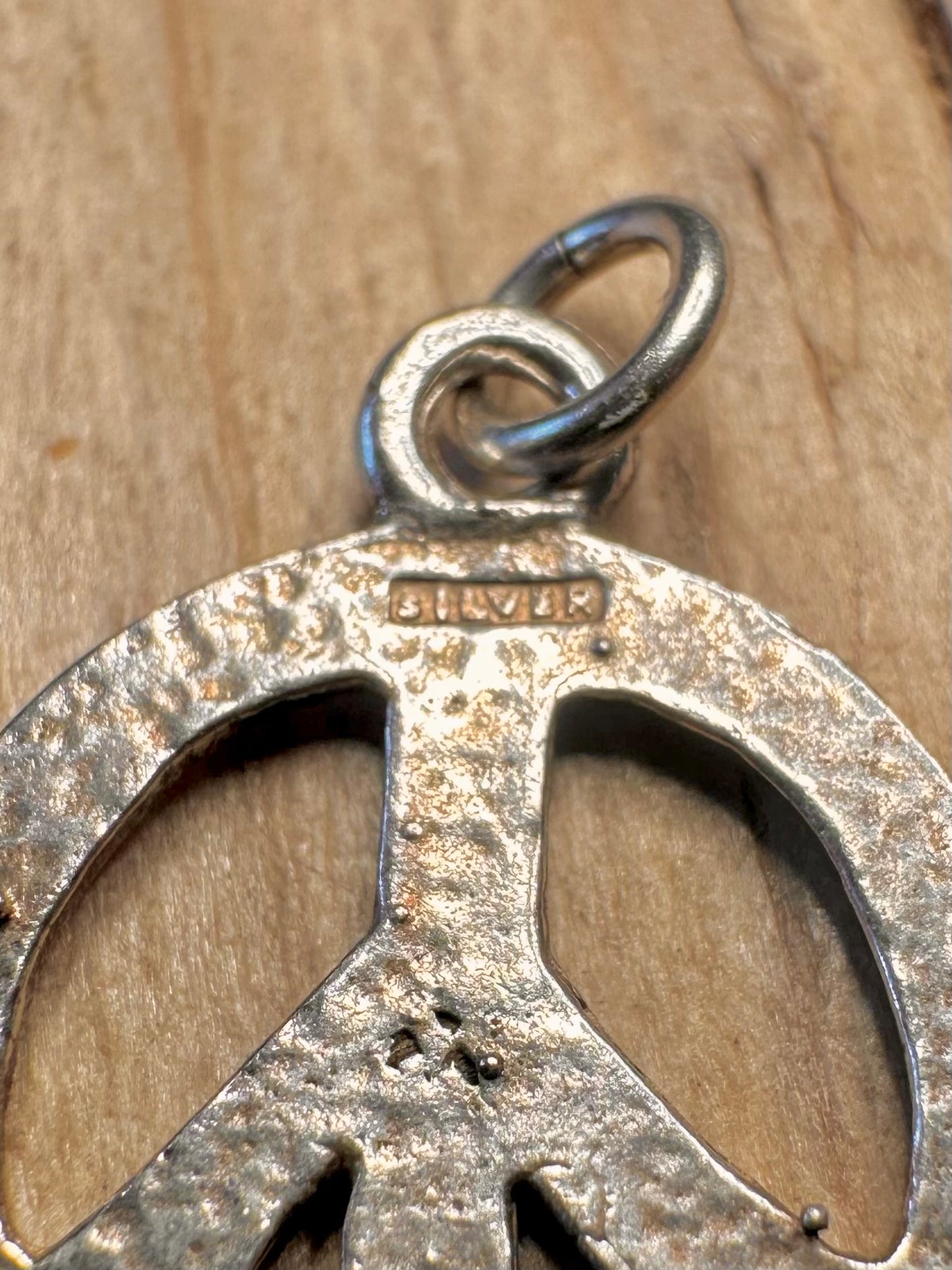 Vintage CND Peace 925 Sterling Silver Pendant