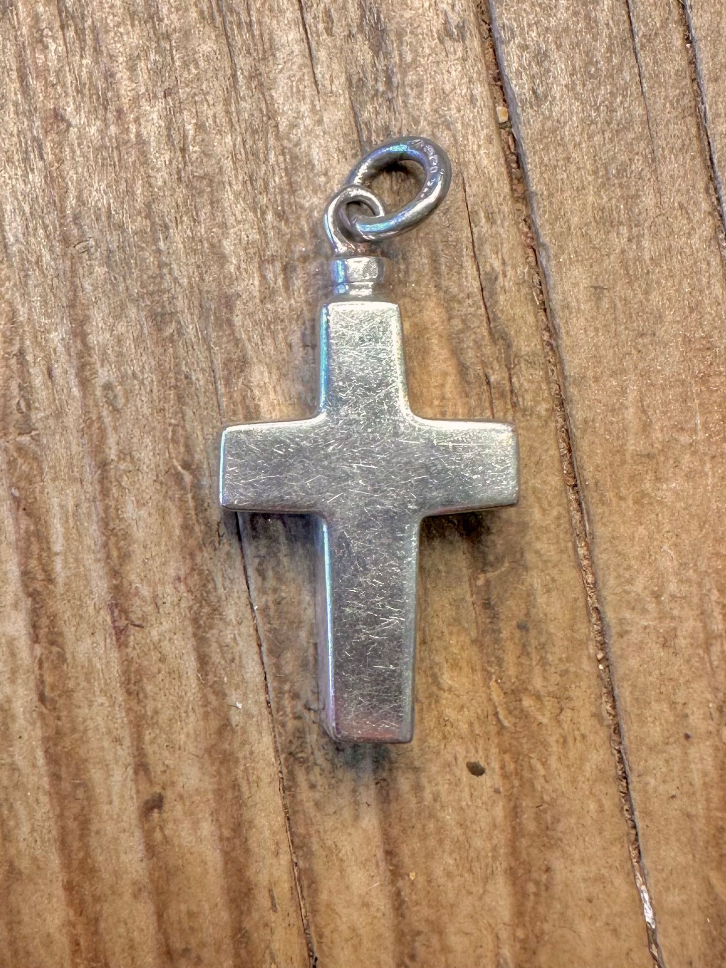 Chunky Cross 925 Sterling Silver Pendant