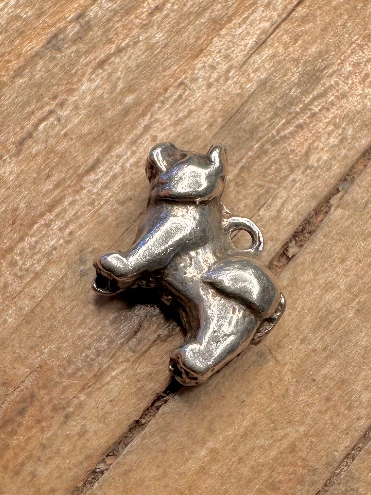 Vintage Chu Chu Dog 925 Sterling Silver Charm Pendant
