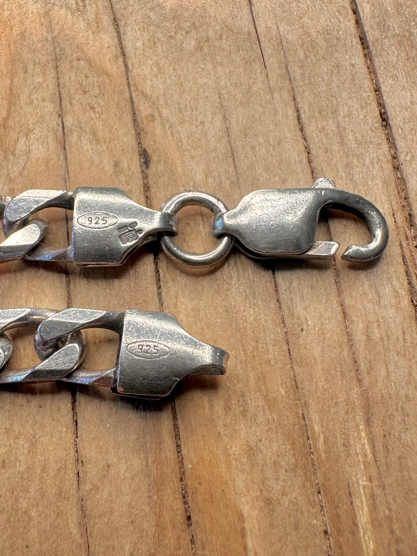 Vintage Curb Chain 925 Sterling Silver 20 inch Necklace