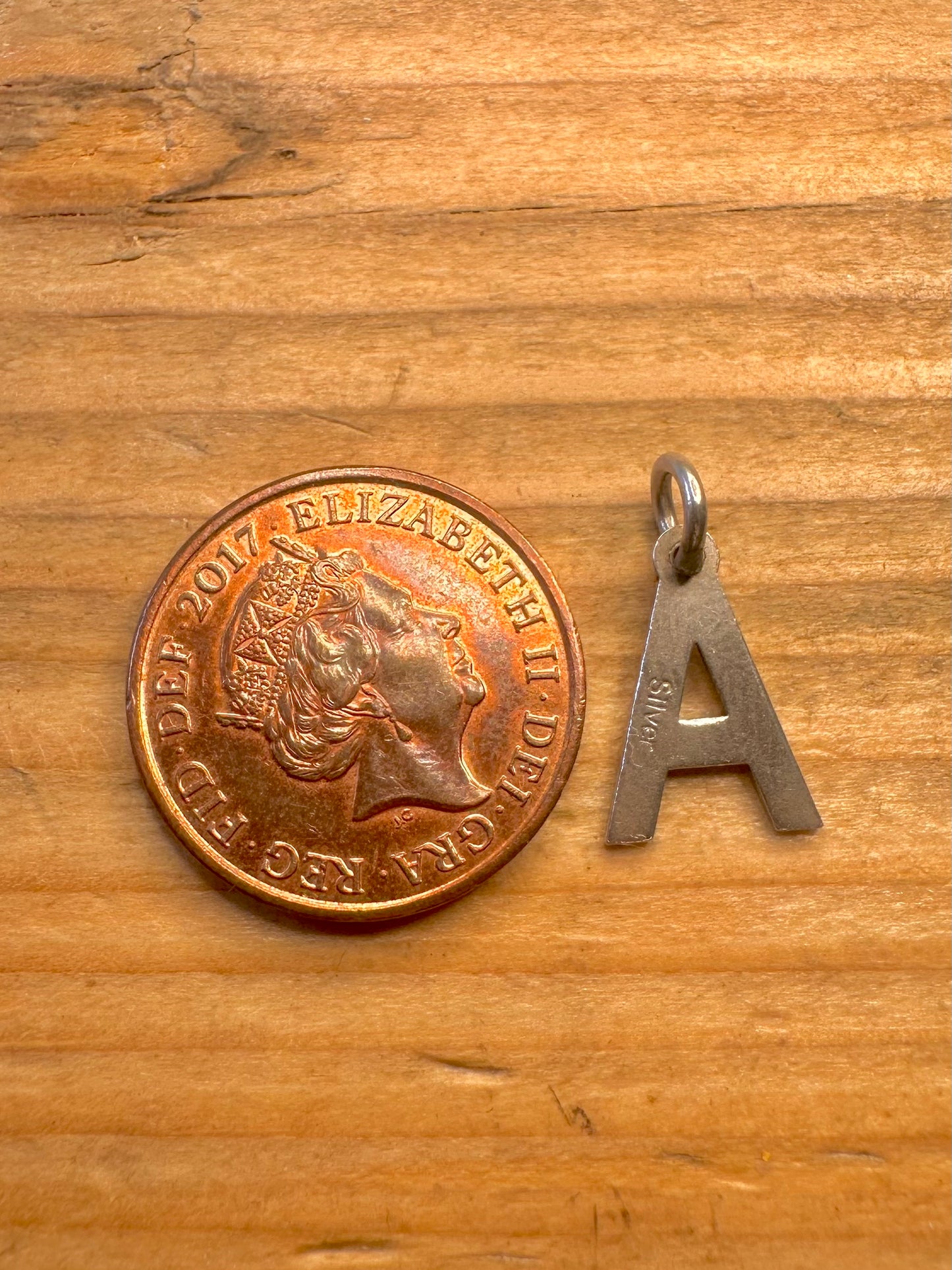Letter A 925 Sterling Silver Pendant