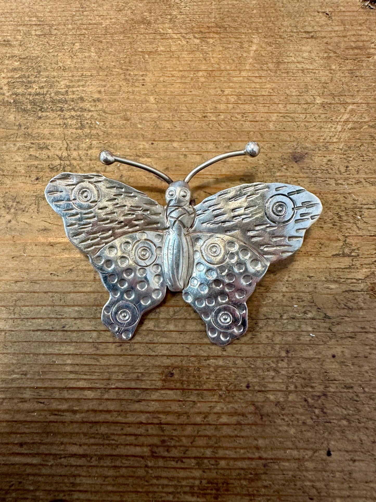 Handmade Butterfly 925 Silver Pendant