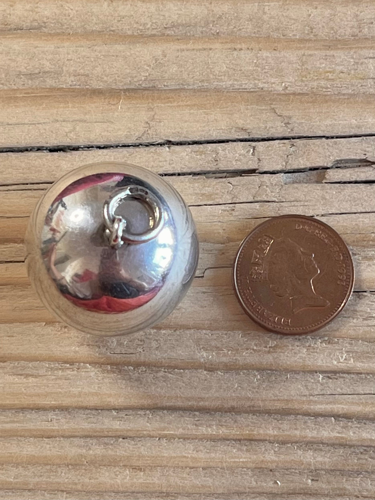 Harmony Chime Ball 925 Sterling Silver Pendant