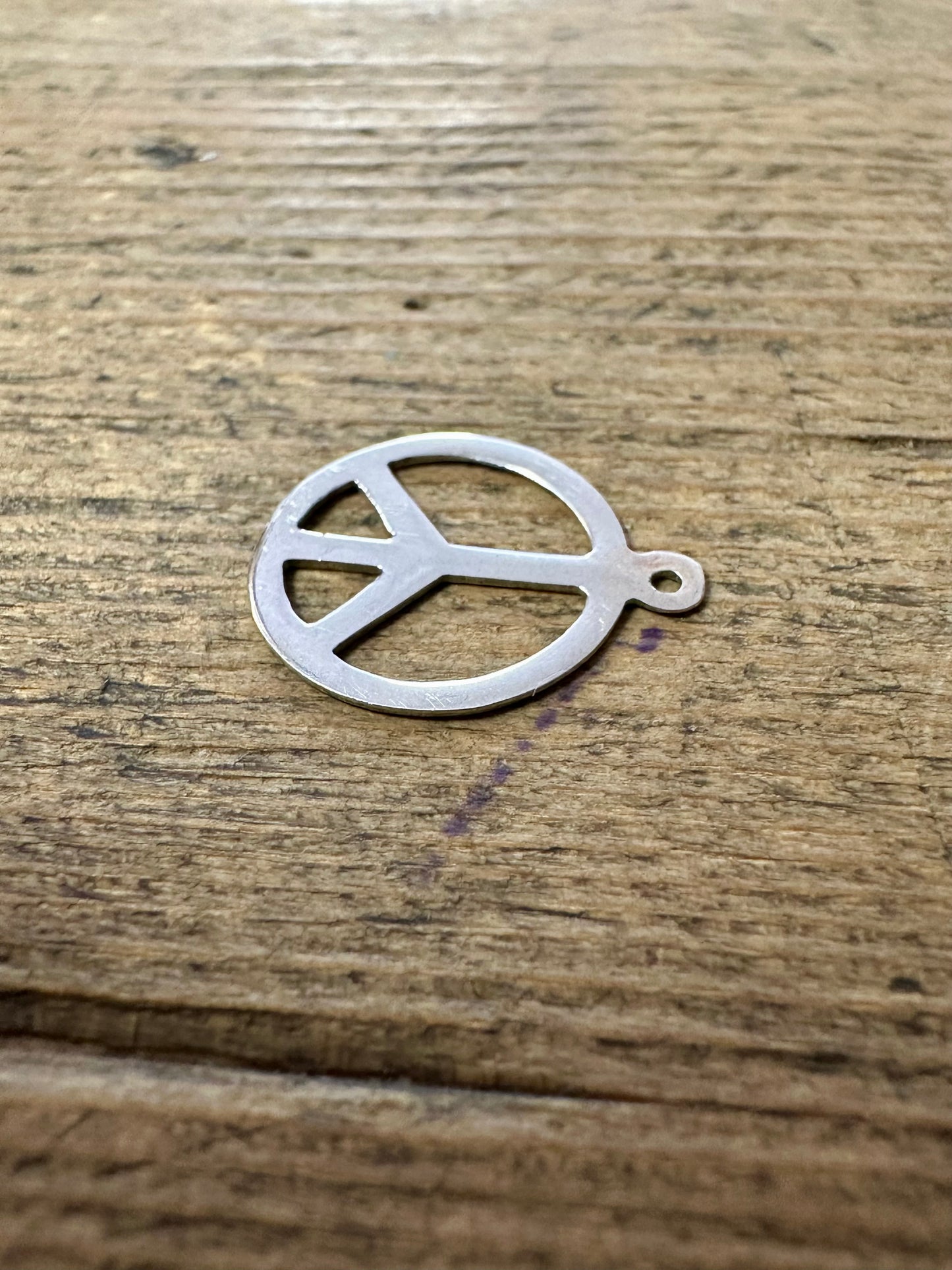 Vintage CND Peace 925 Silver Pendant