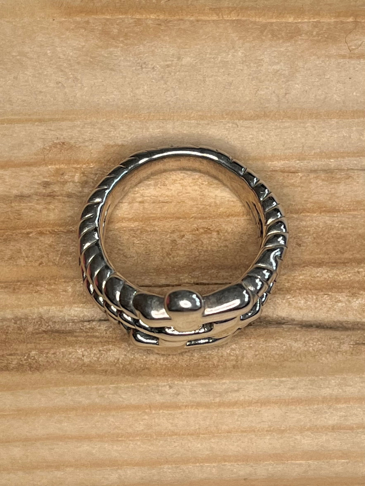 Chunky Multi Cross 925 Sterling Silver Size V1/2 Ring