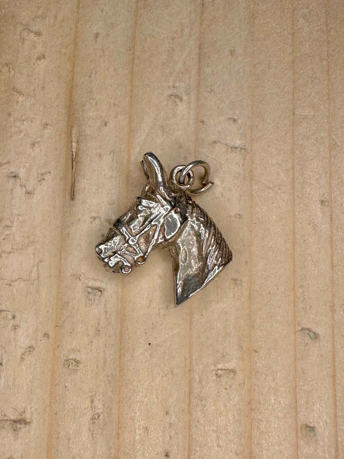 Horse Head 925 Sterling Silver Pendant