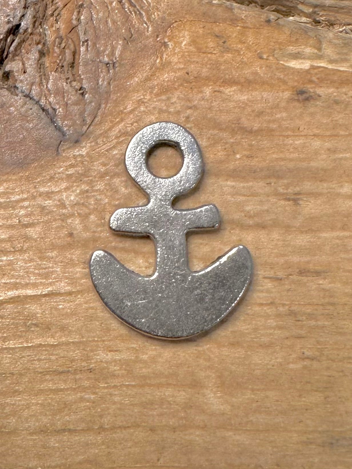 Abstract Anchor 925 Silver Pendant