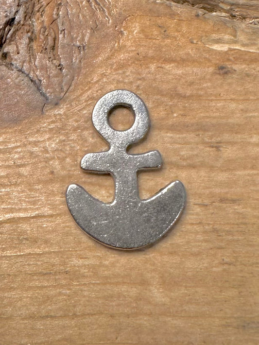 Abstract Anchor 925 Silver Pendant