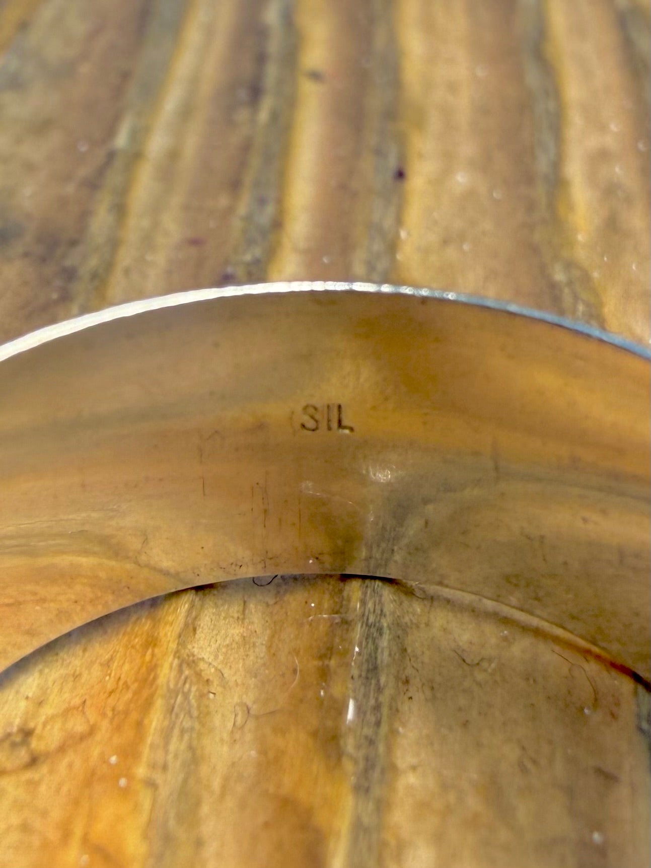 Band 925 Sterling Silver Size P1/2 Ring