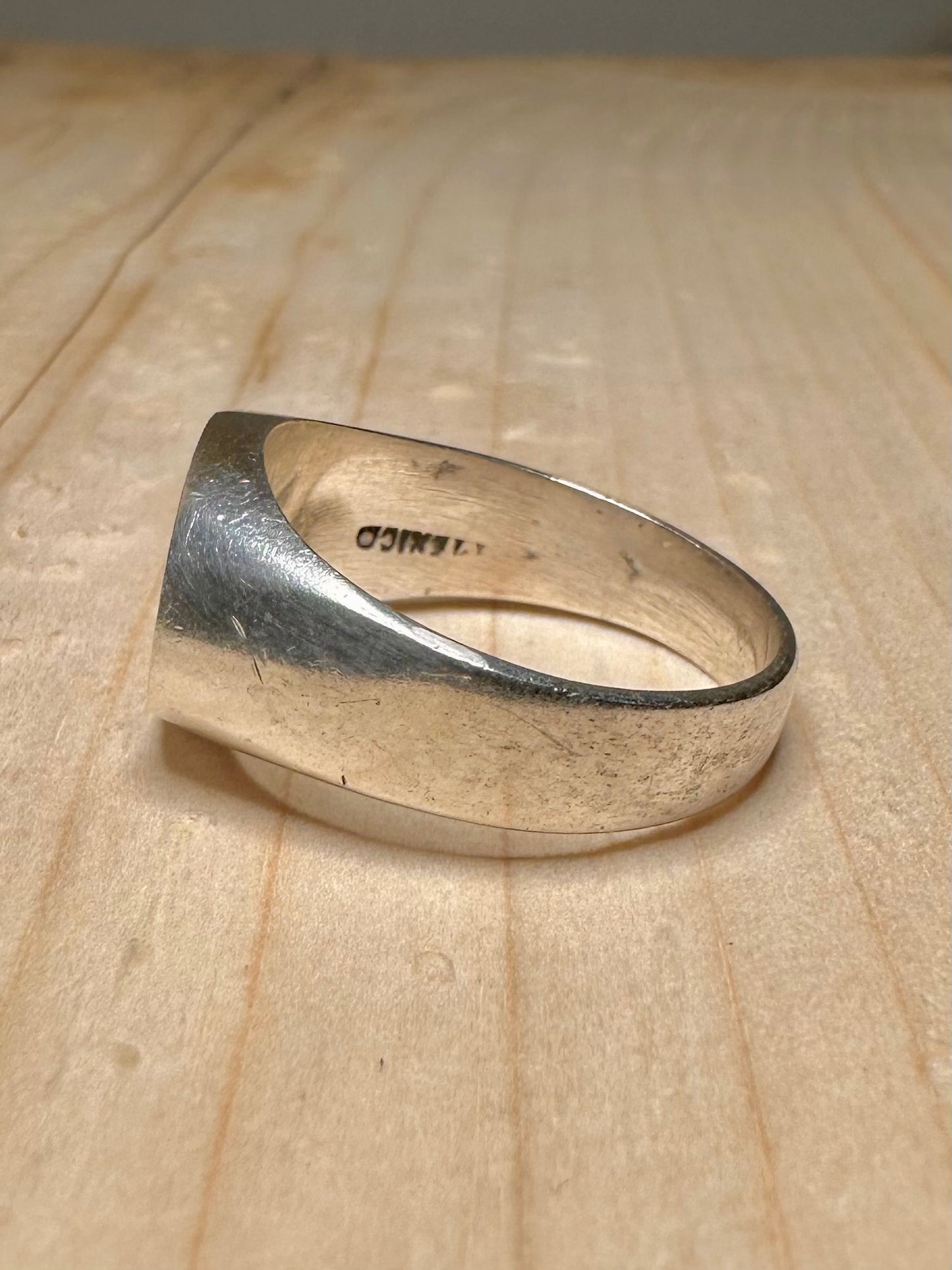 Nike Signet 925 Sterling Silver Size X1/2 Ring