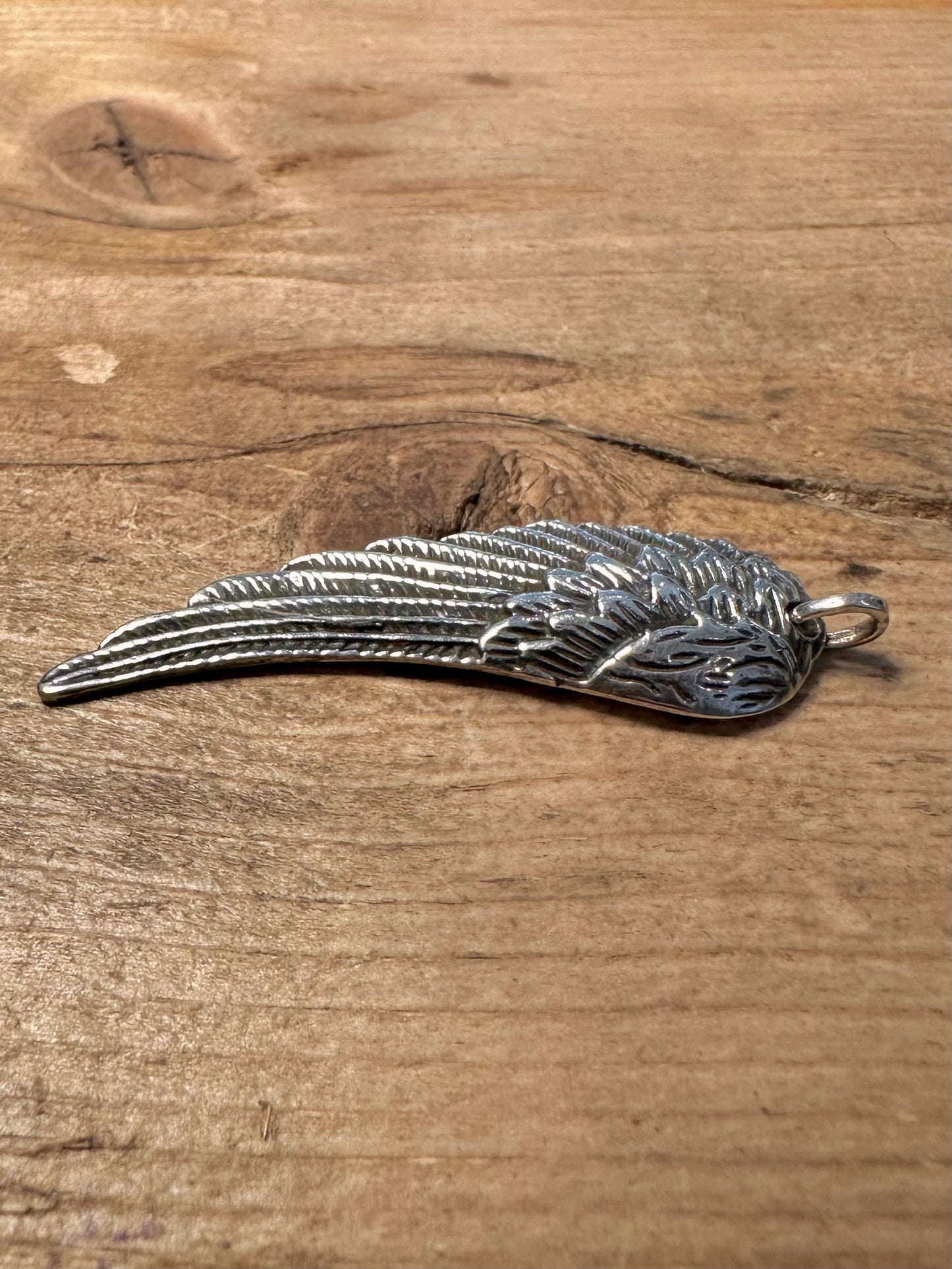 Vintage Wing 925 Silver Pendant