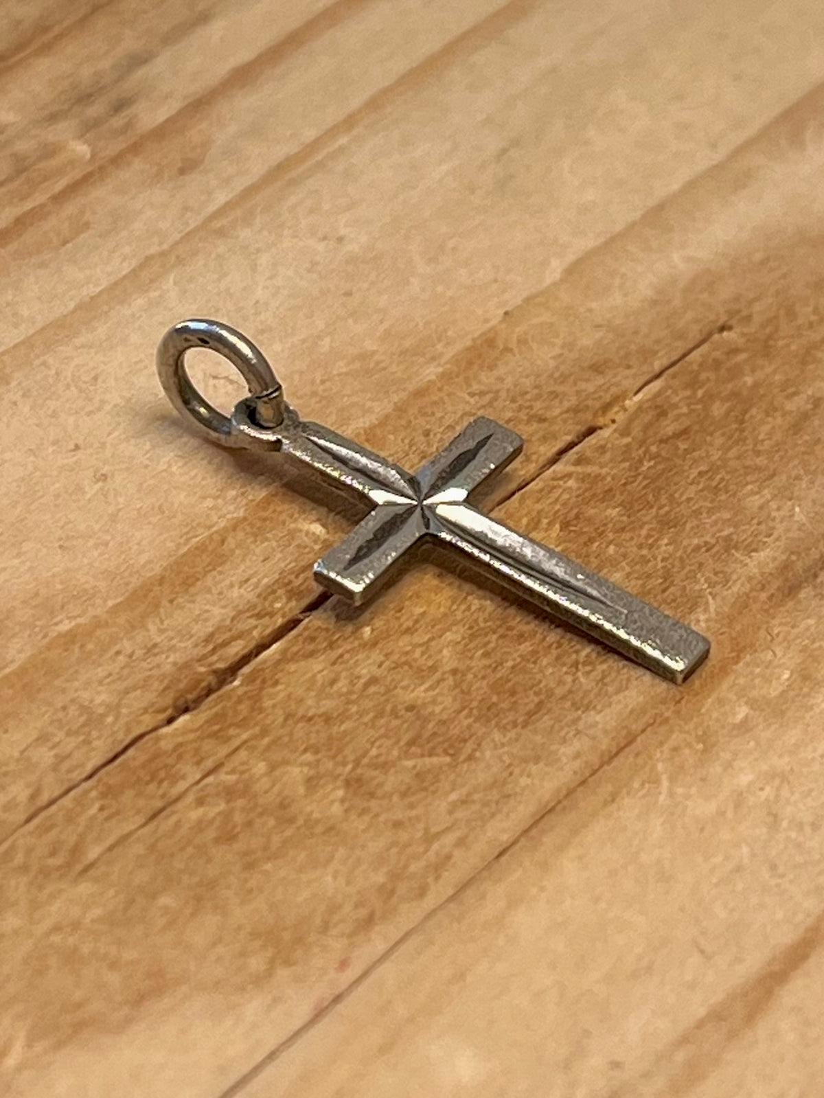 Small Cross 925 Sterling Silver Pendant