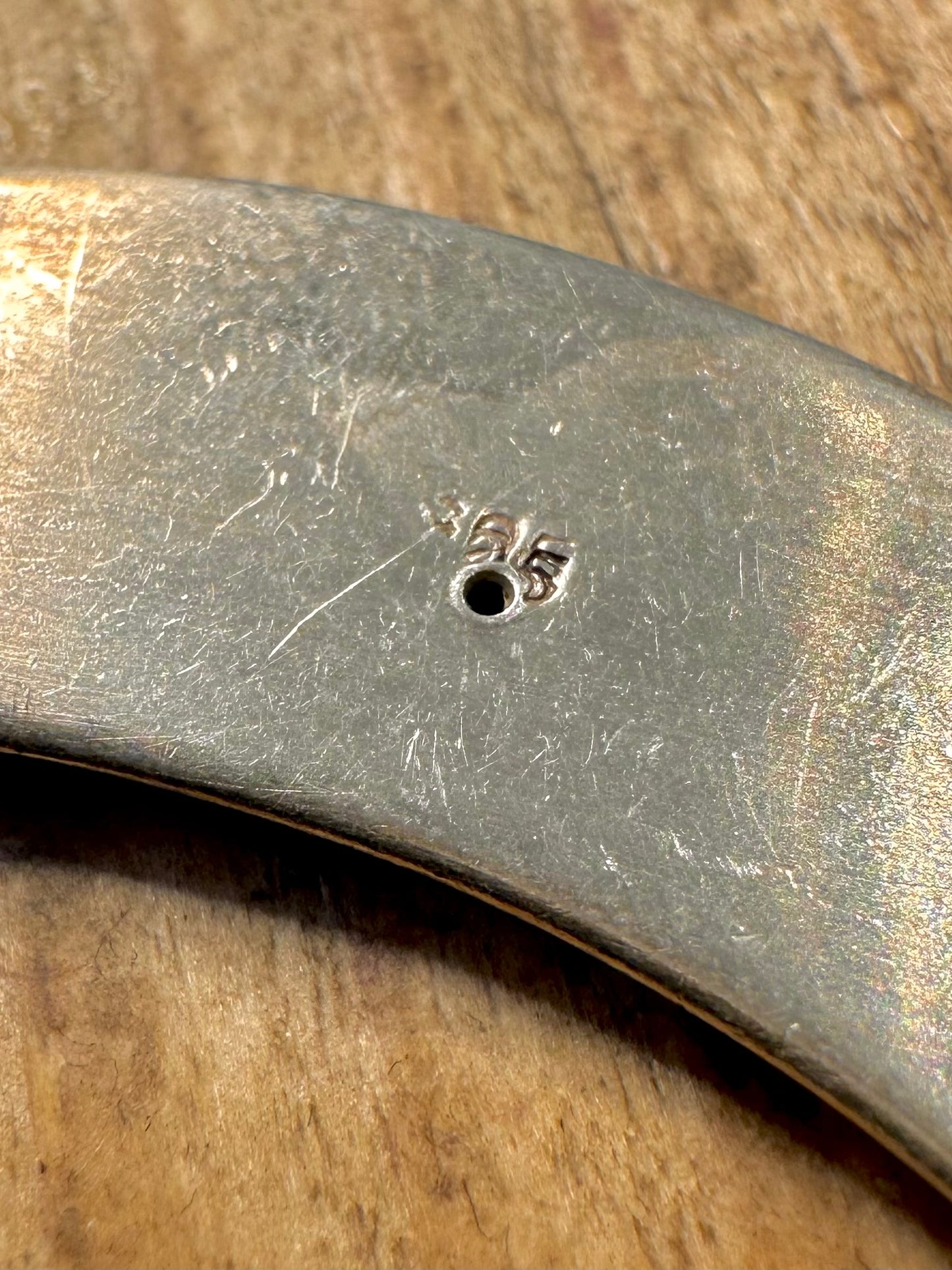 Large Crescent Moon 925 Sterling Silver Pendant