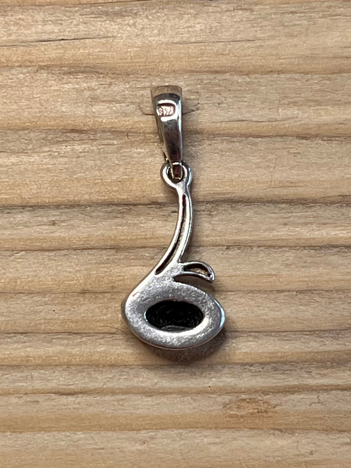 Orange Amber 925 Sterling Silver Pendant