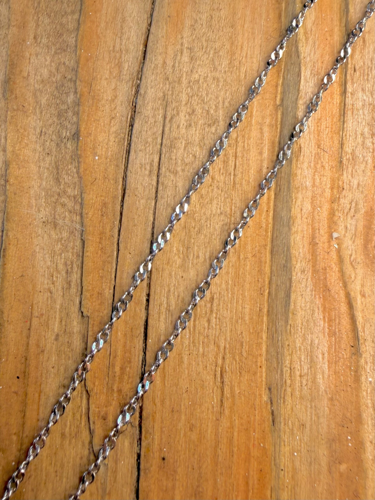 Rope Chain 925 Sterling Silver 18.2 inch Necklace