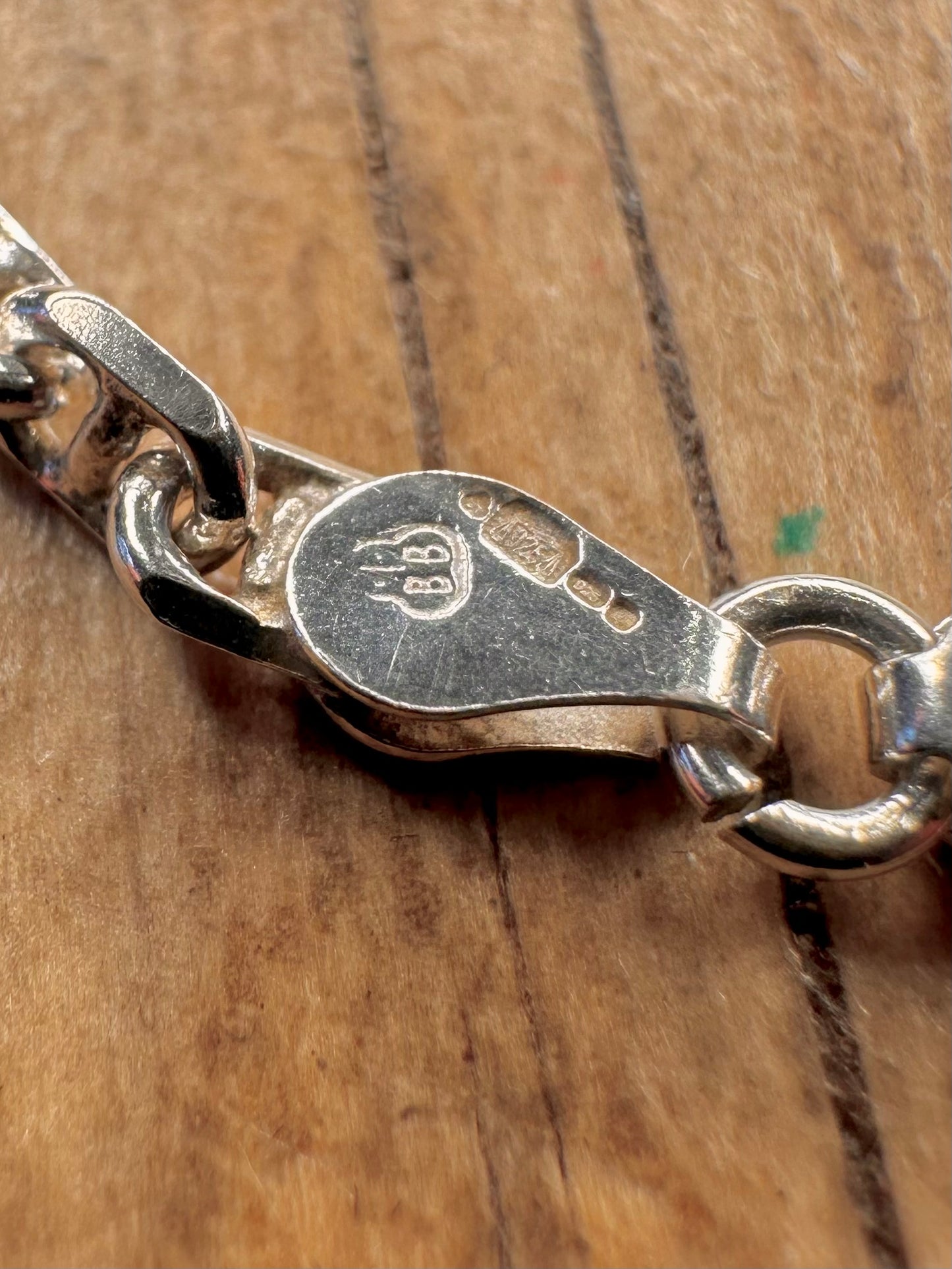 Vintage Mariner Link 925 Sterling Silver 18 inch Necklace
