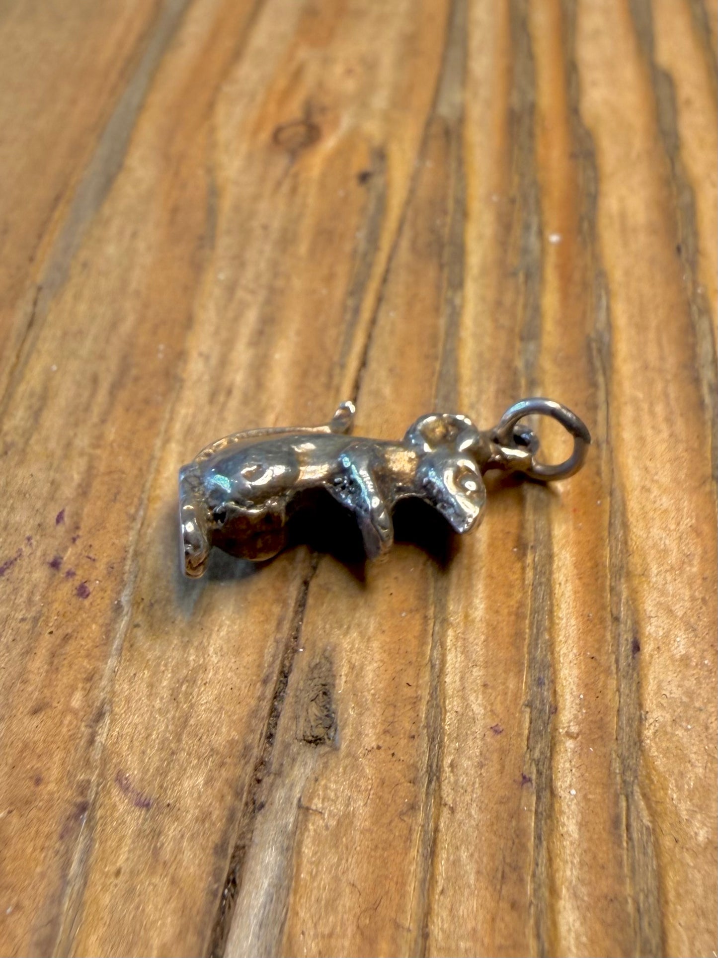 Mouse Charm 925 Sterling Silver Pendant