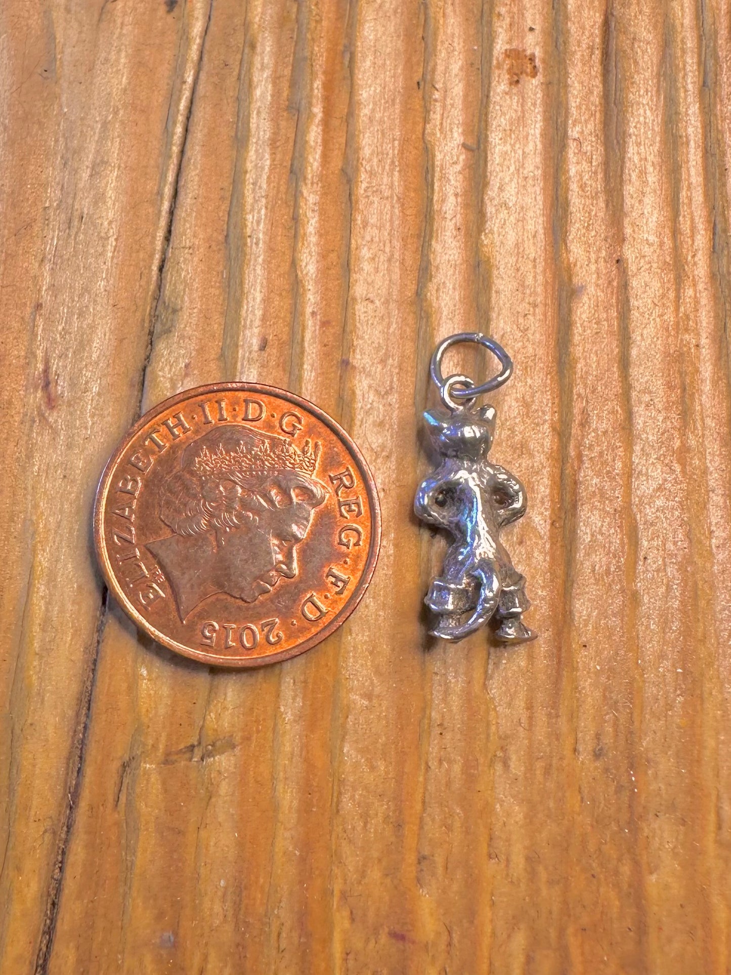 Puss in Boots 925 Sterling Silver Charm Pendant