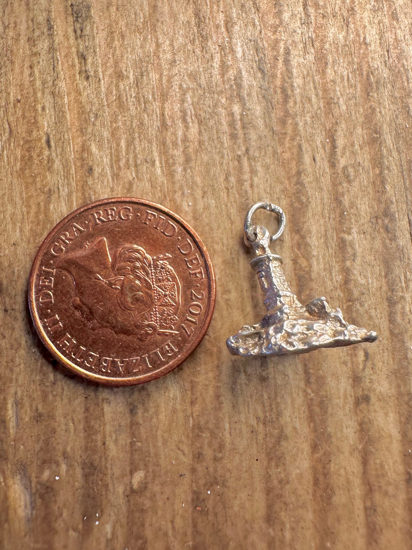 La Corbière Lighthouse 925er Sterling Silber Charm-Anhänger