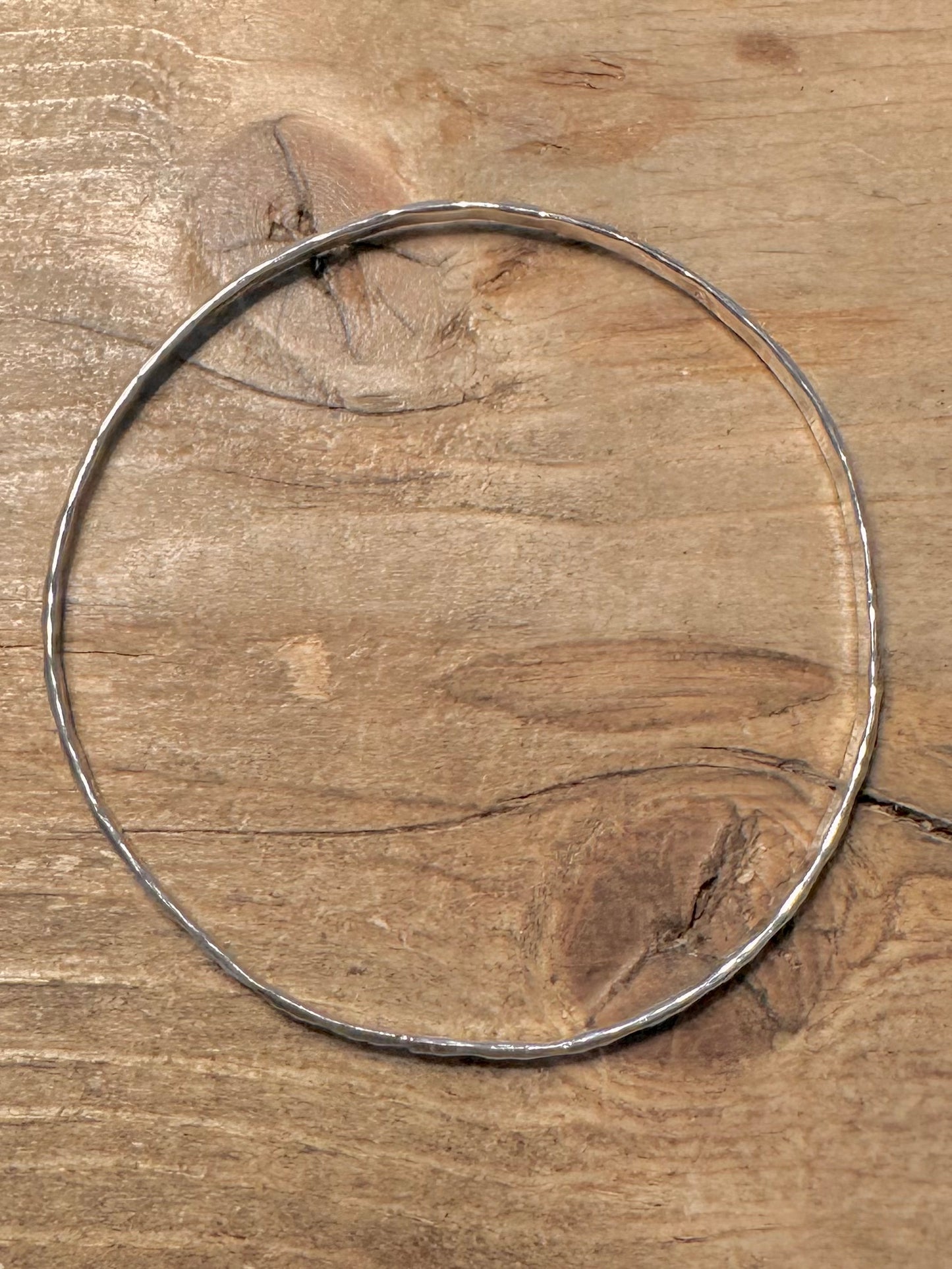 Vintage Boho Style 925 Silver Bangle