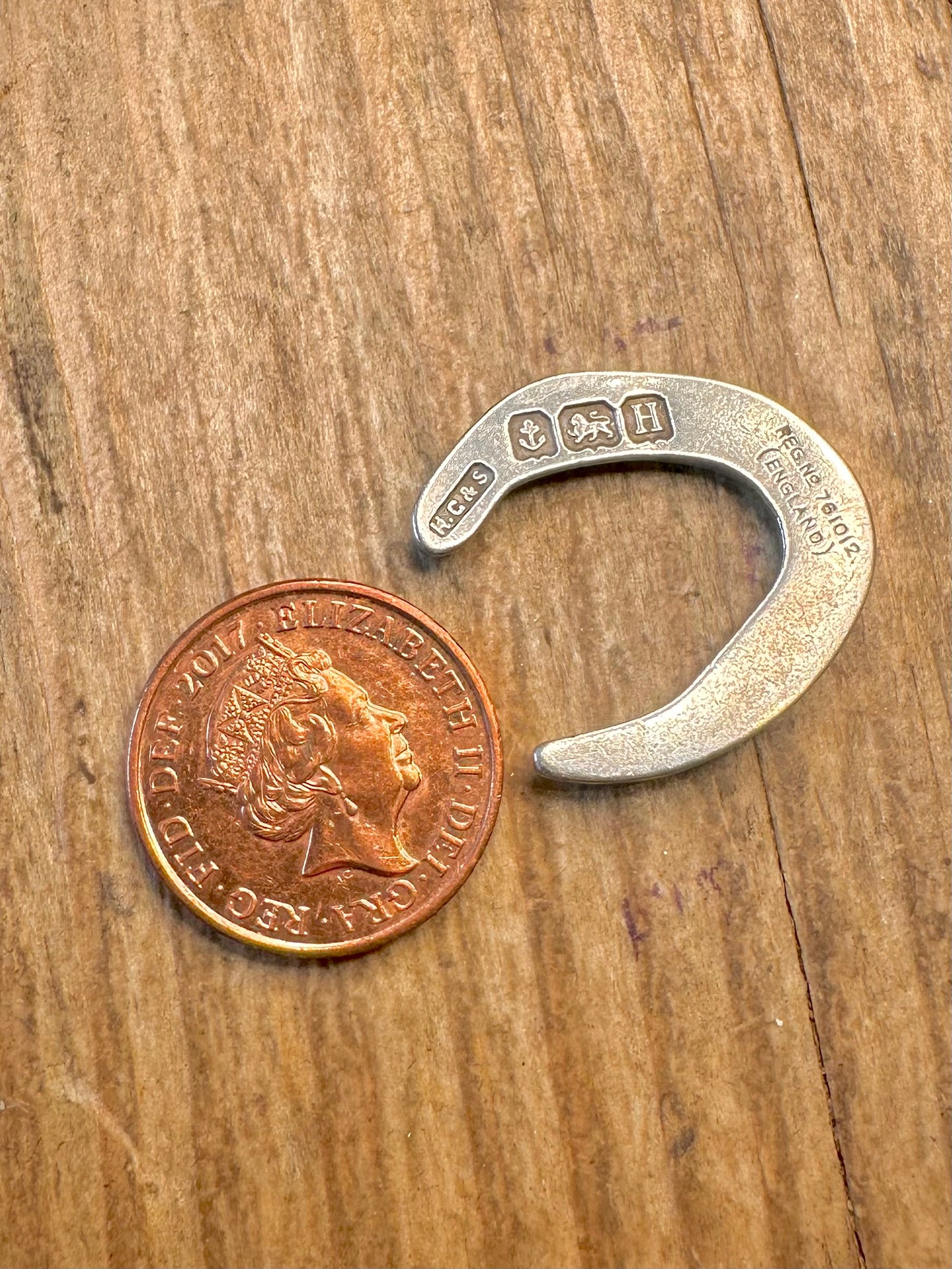 Hufeisen 1932 Henry Griffith & Sons 925 Sterling Silber Sammlerstück