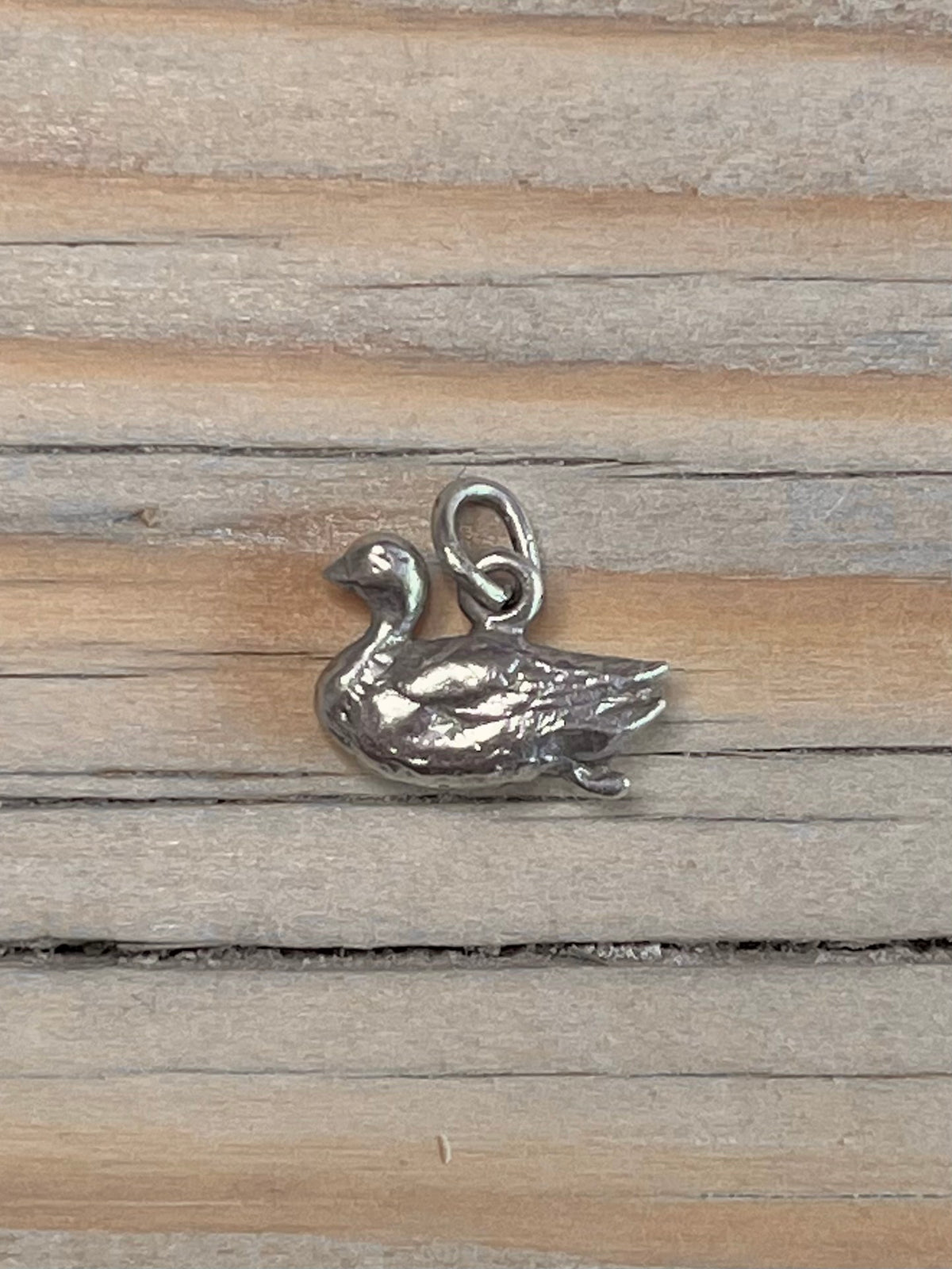Small Duck 925 Sterling Silver Pendant