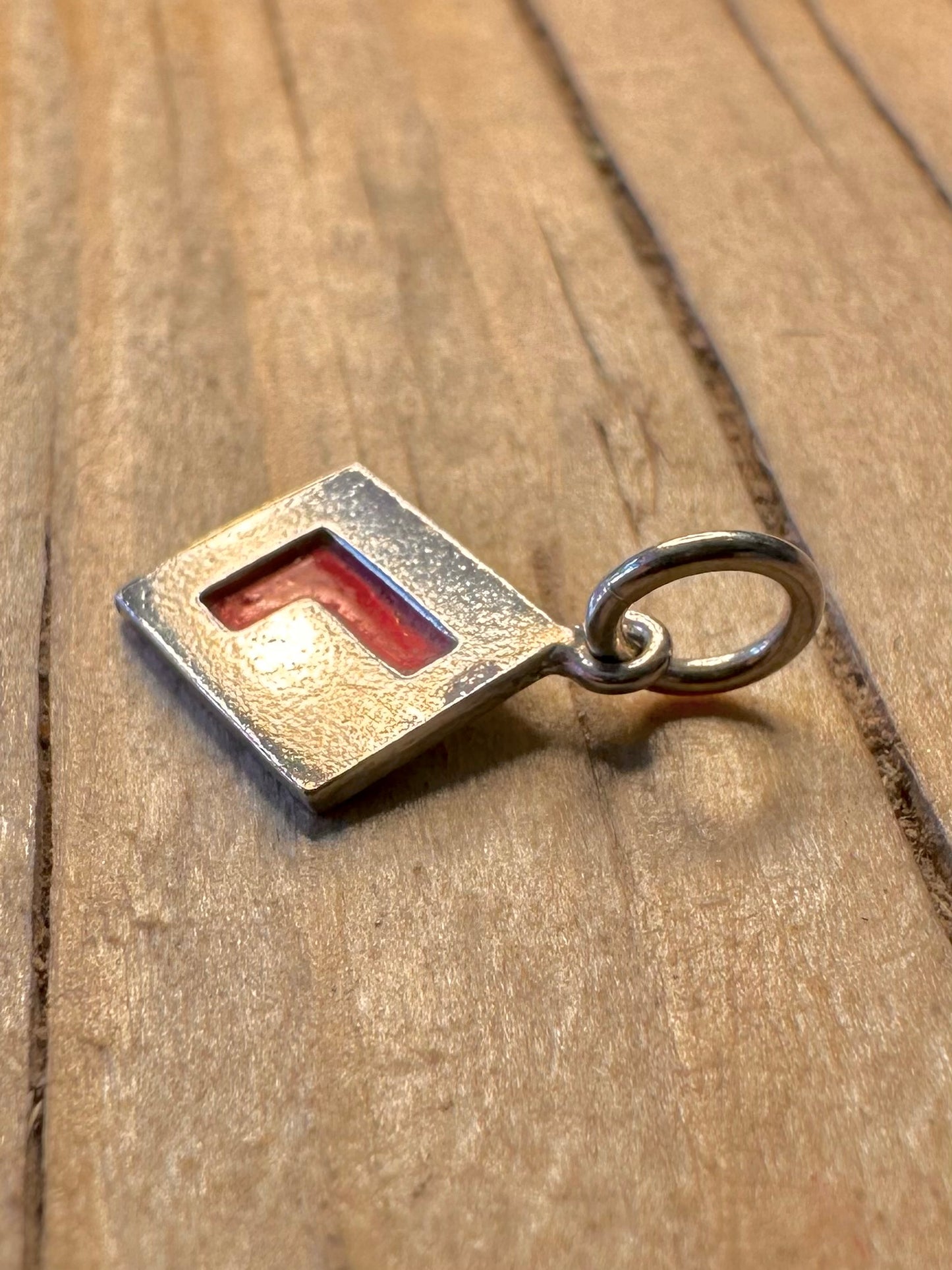 Vintage Learn L 925 Silver Pendant