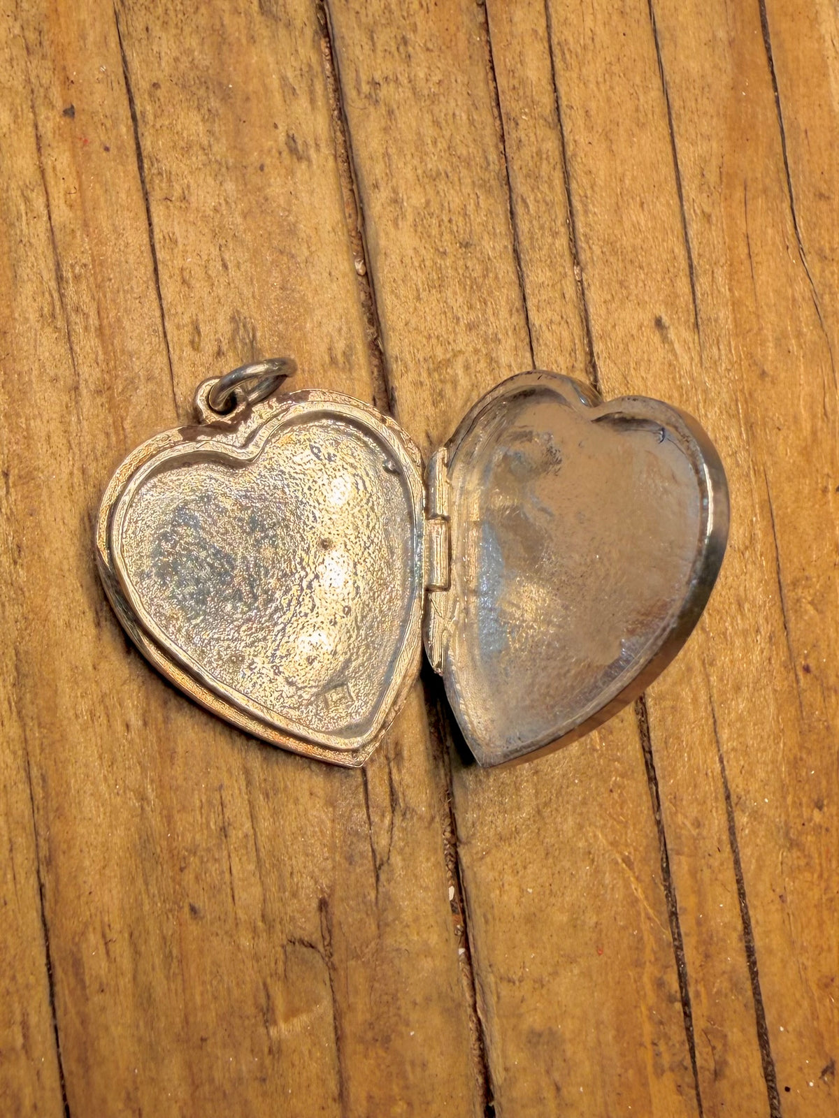 Engraved Heart Locket 925 Sterling Silver Pendant