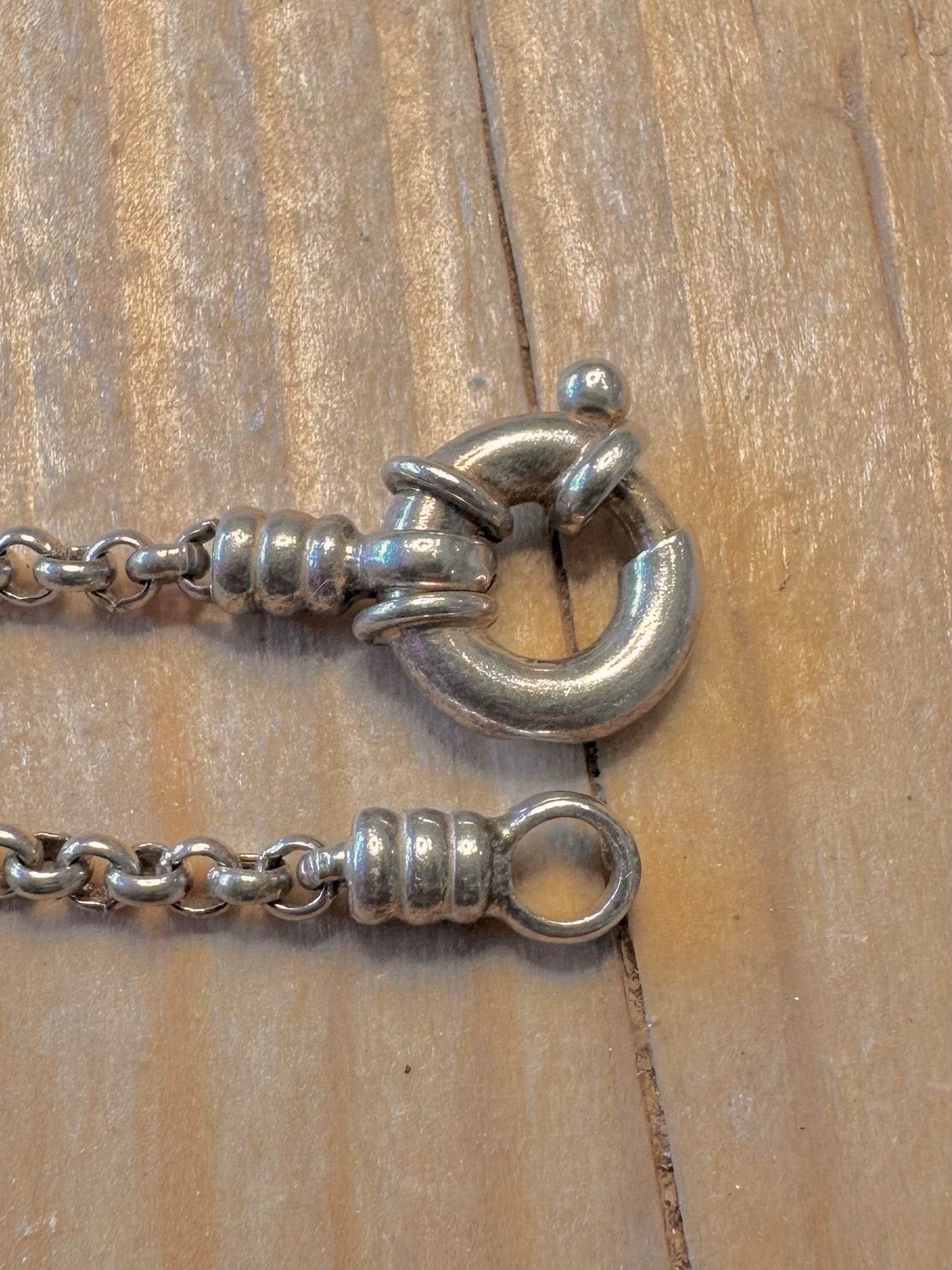 Vintage Links of London Belcher Chain 925 Silver 7 inch Bracelet
