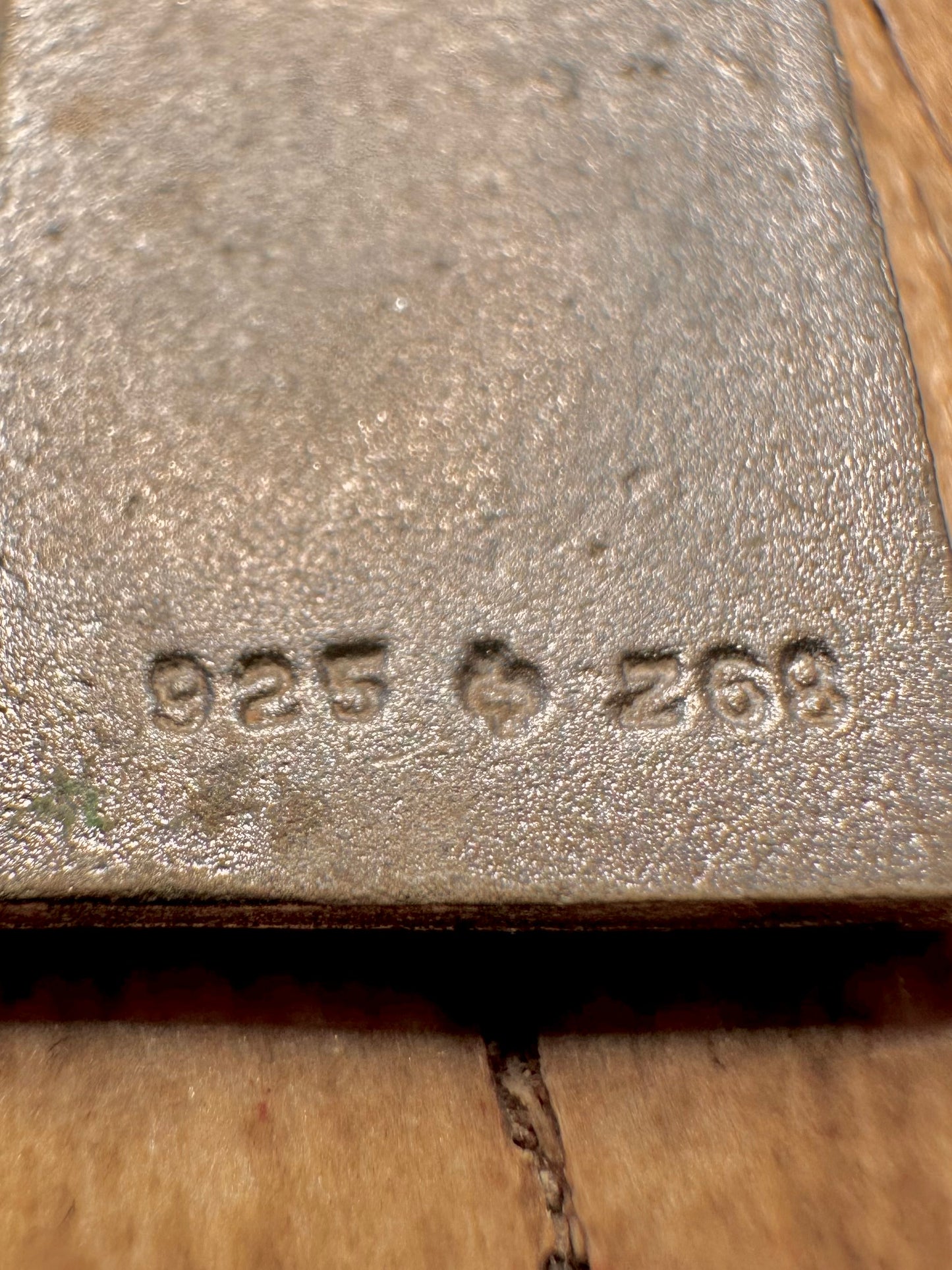 Vintage 5g Barren 925 Sterlingsilber Anhänger