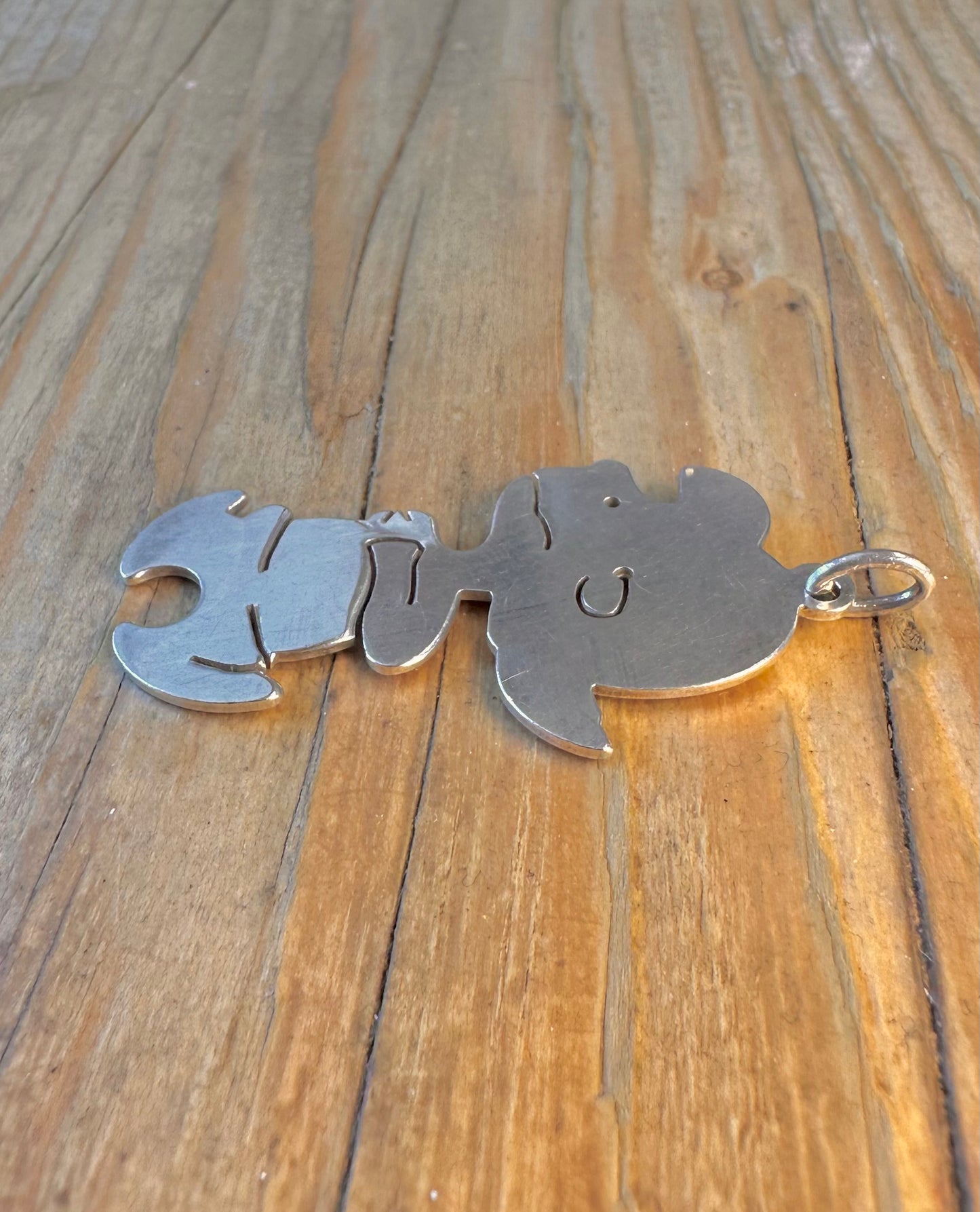Peanuts Lucy Van Pelt 800 Silver Pendant