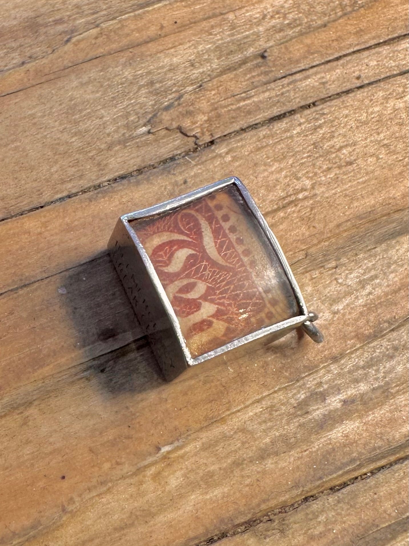 Ten Shilling Note Break in Emergency 925 Sterling Silver Charm Pendant
