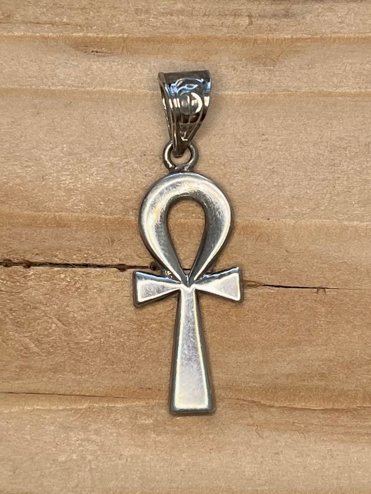 Egyptian Ankh 925 Sterling Silver Pendant