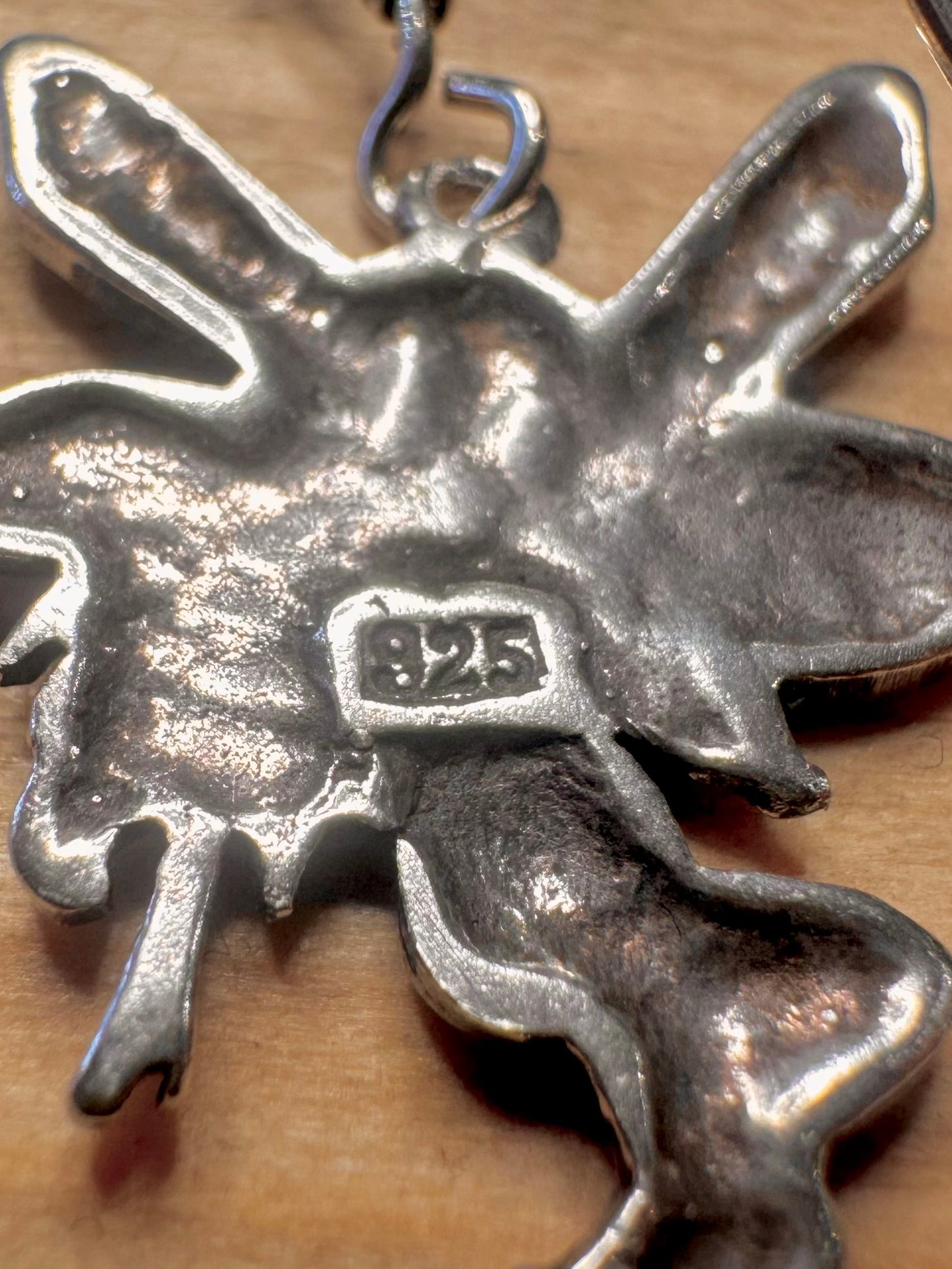 Vintage Fee Ohrringe aus 925er Sterlingsilber