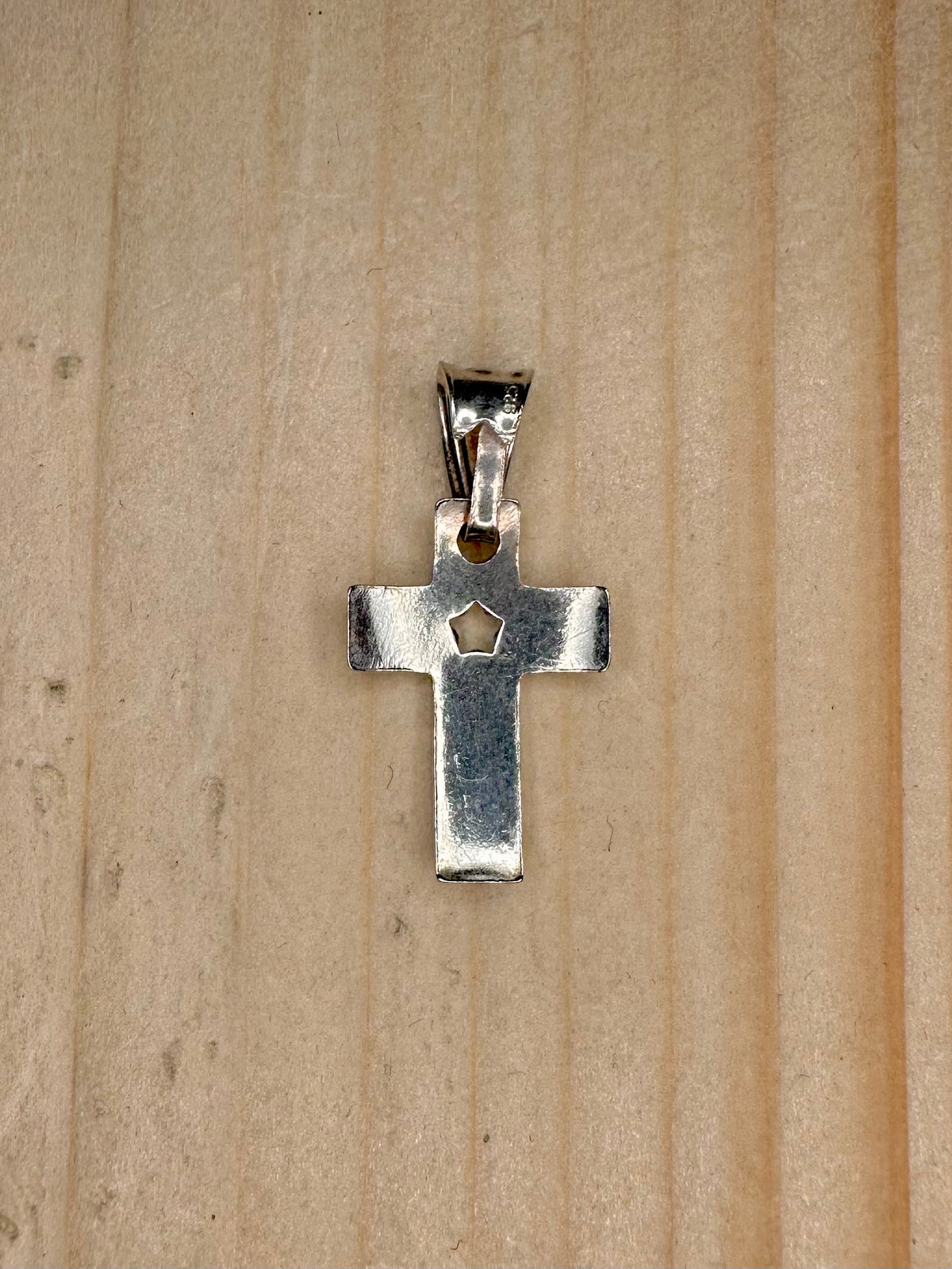 Star Cross 925 Sterling Silver Pendant
