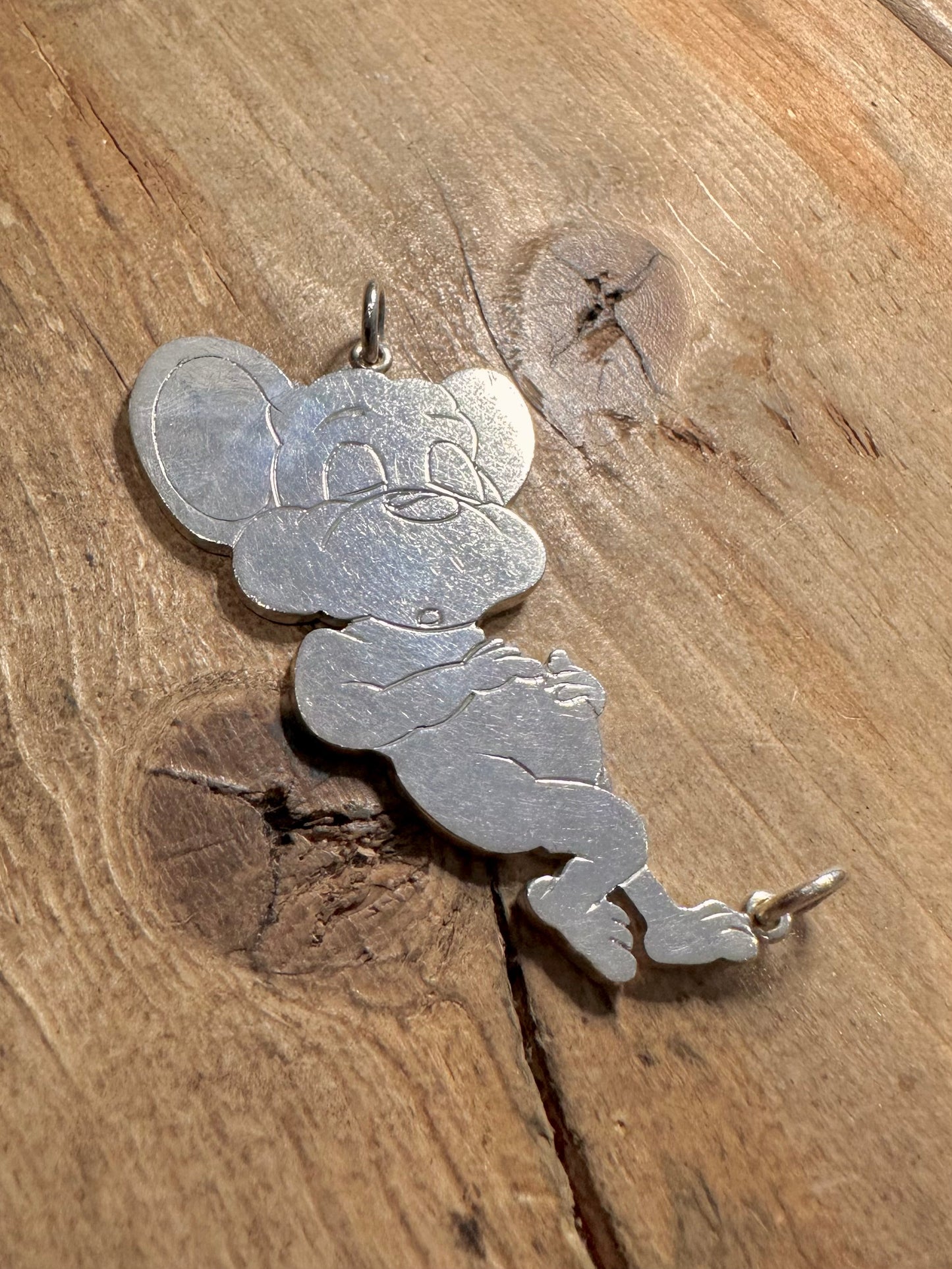 Unique 2016 Sleeping Pinky and the Brain Cartoon Solid 925 Silver Edinburgh Pendant