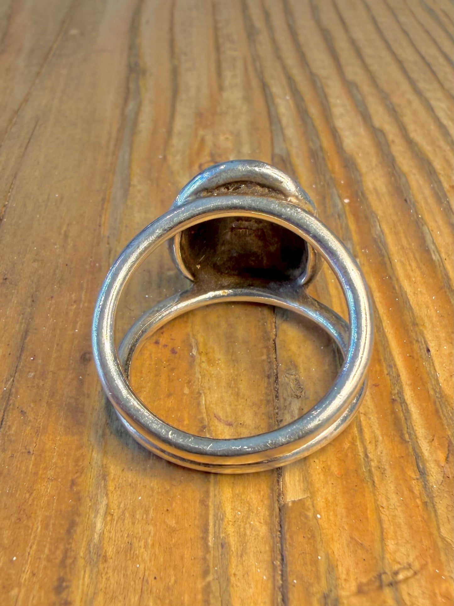 Modernist 2008 Dome Split Band RLM Studio QVC 925 Sterling Silver Size T1/2 Ring