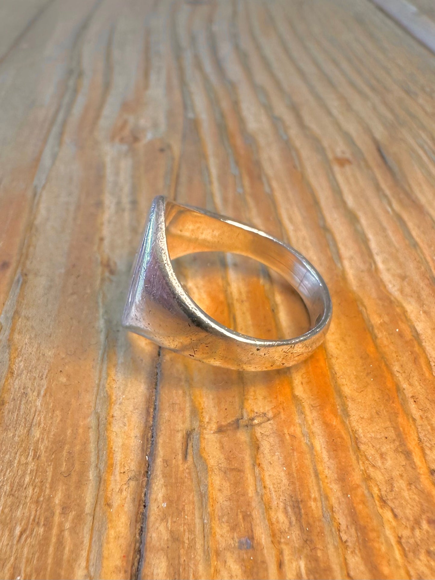 Signet 1978 Engraved 925 Sterling Silver Size Q Ring