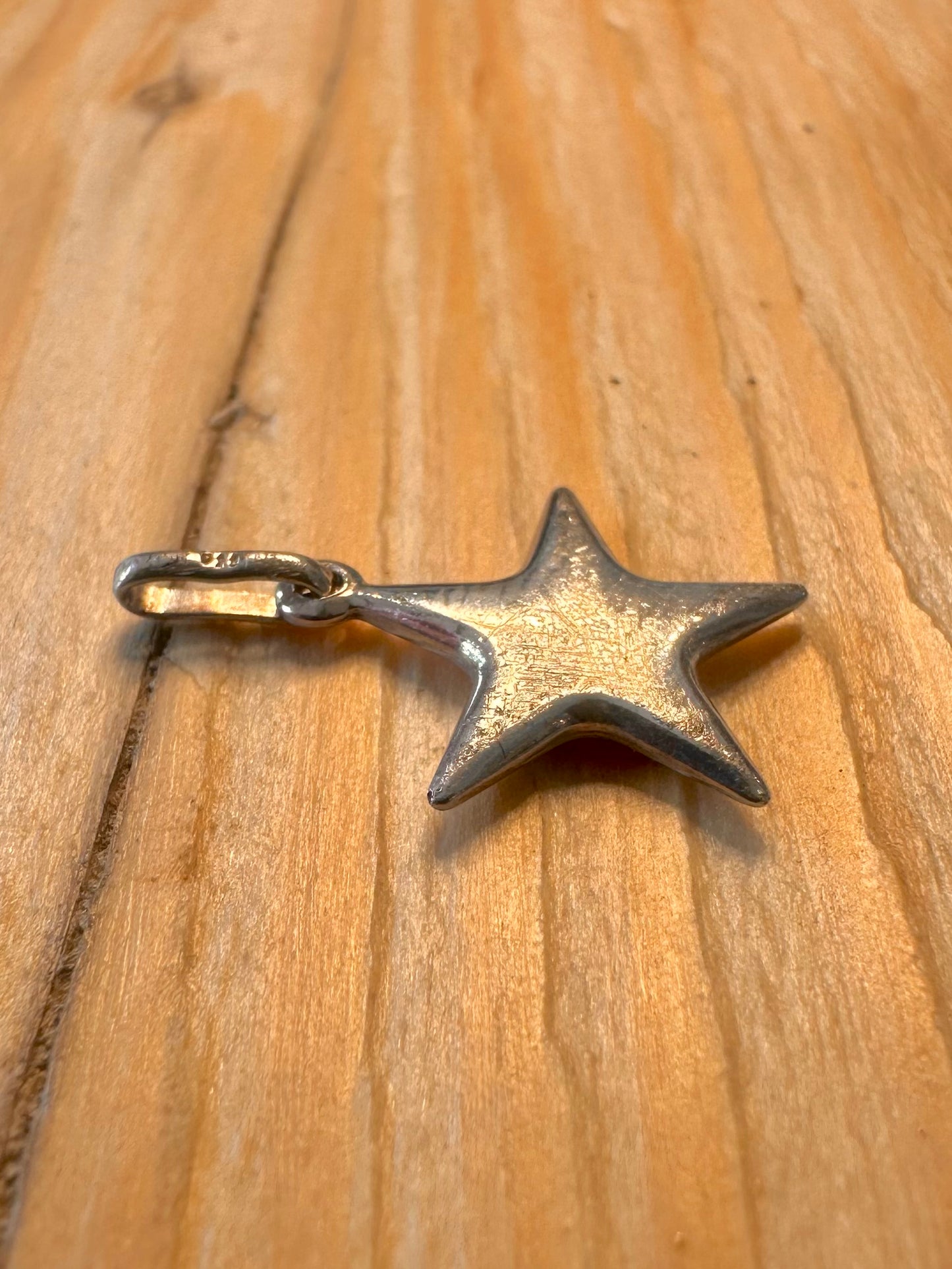 Vintage Star 925 Silver Pendant