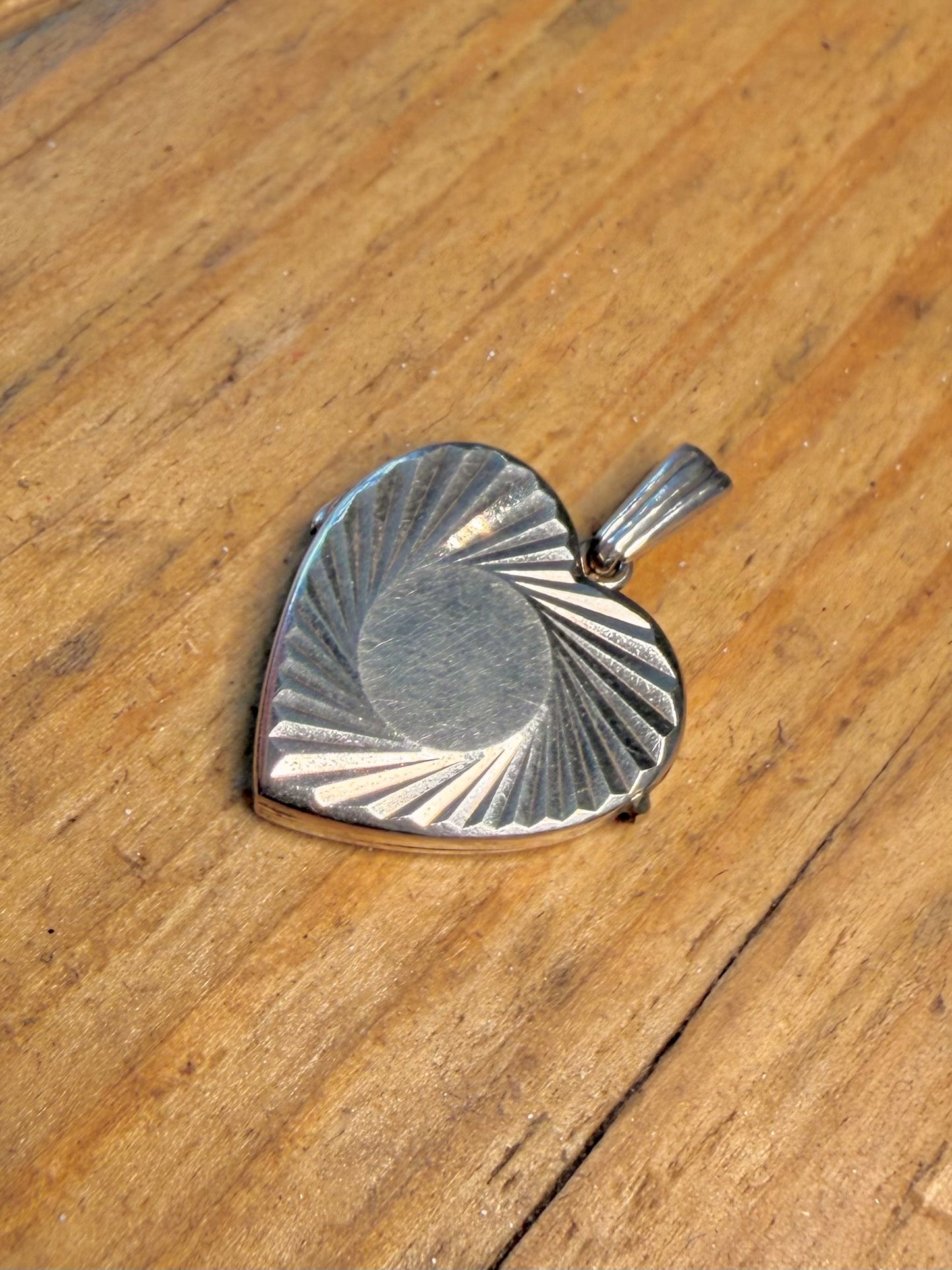 Georg Jensen Ltd Heart Spiral Locket 925 Sterling Silver Pendant