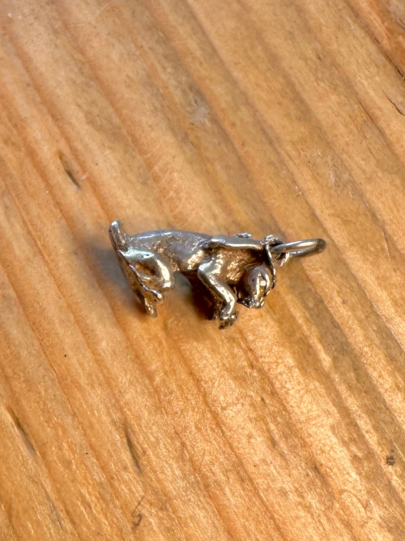 Hare 925 Sterling Silver Charm Pendant