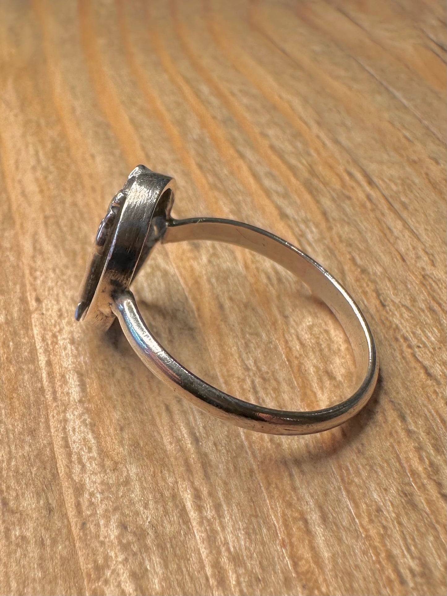 Vintage Joan The Wad 925 Sterling Silver Size R Ring