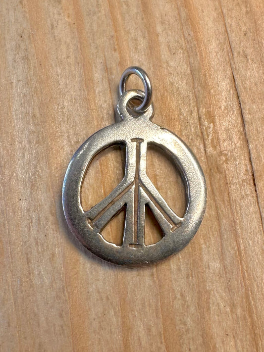 Vintage CND Peace 925 Sterling Silver Pendant