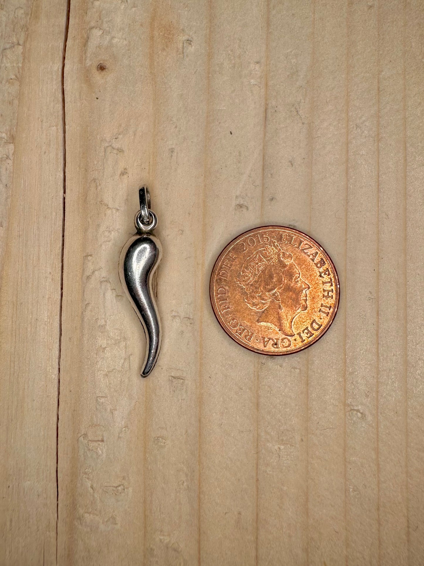 Chilli Pepper 925 Sterling Silver Pendant