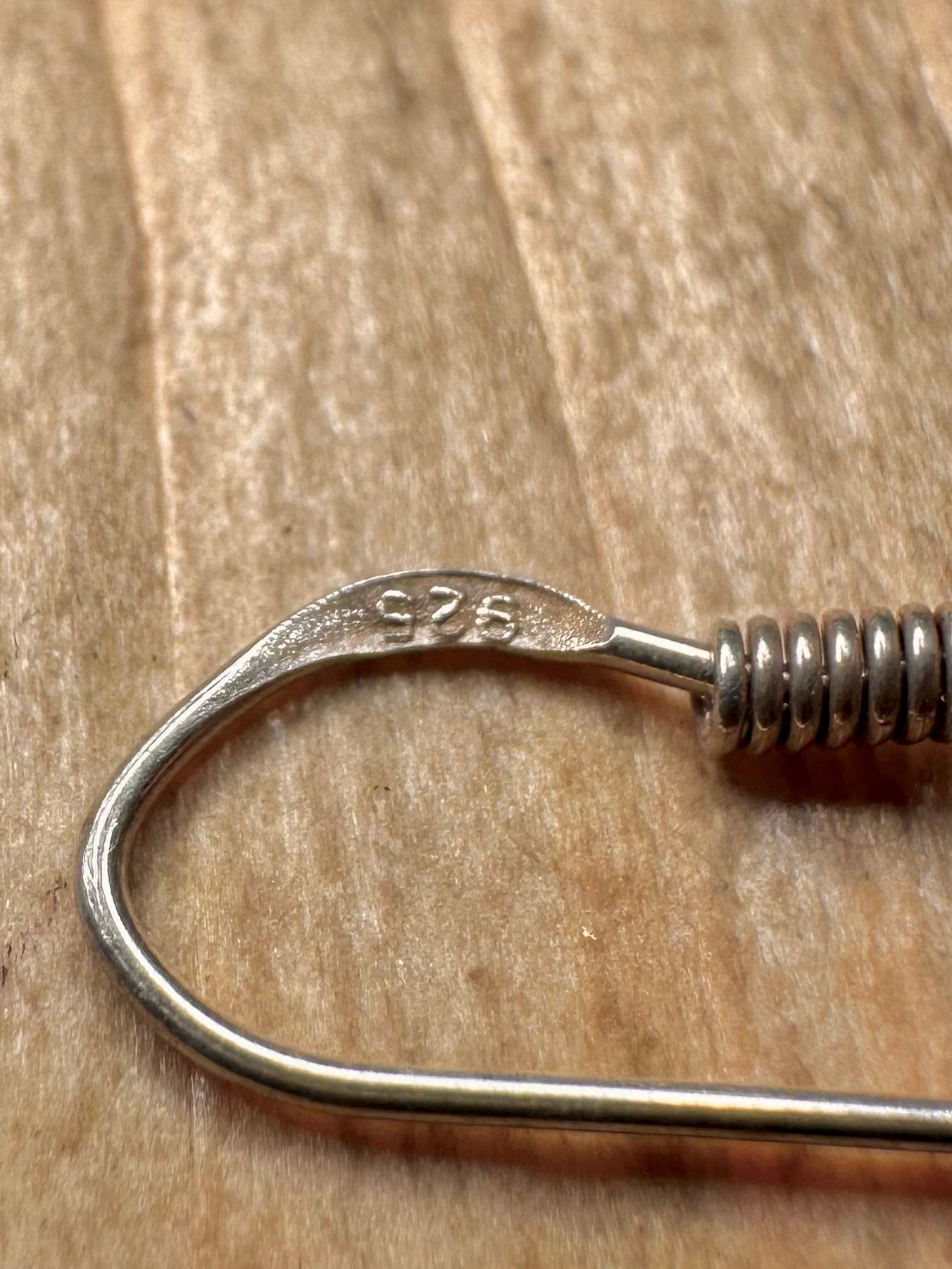 Vintage Lapis Ornate Lapis 925 Sterling Silver Earrings