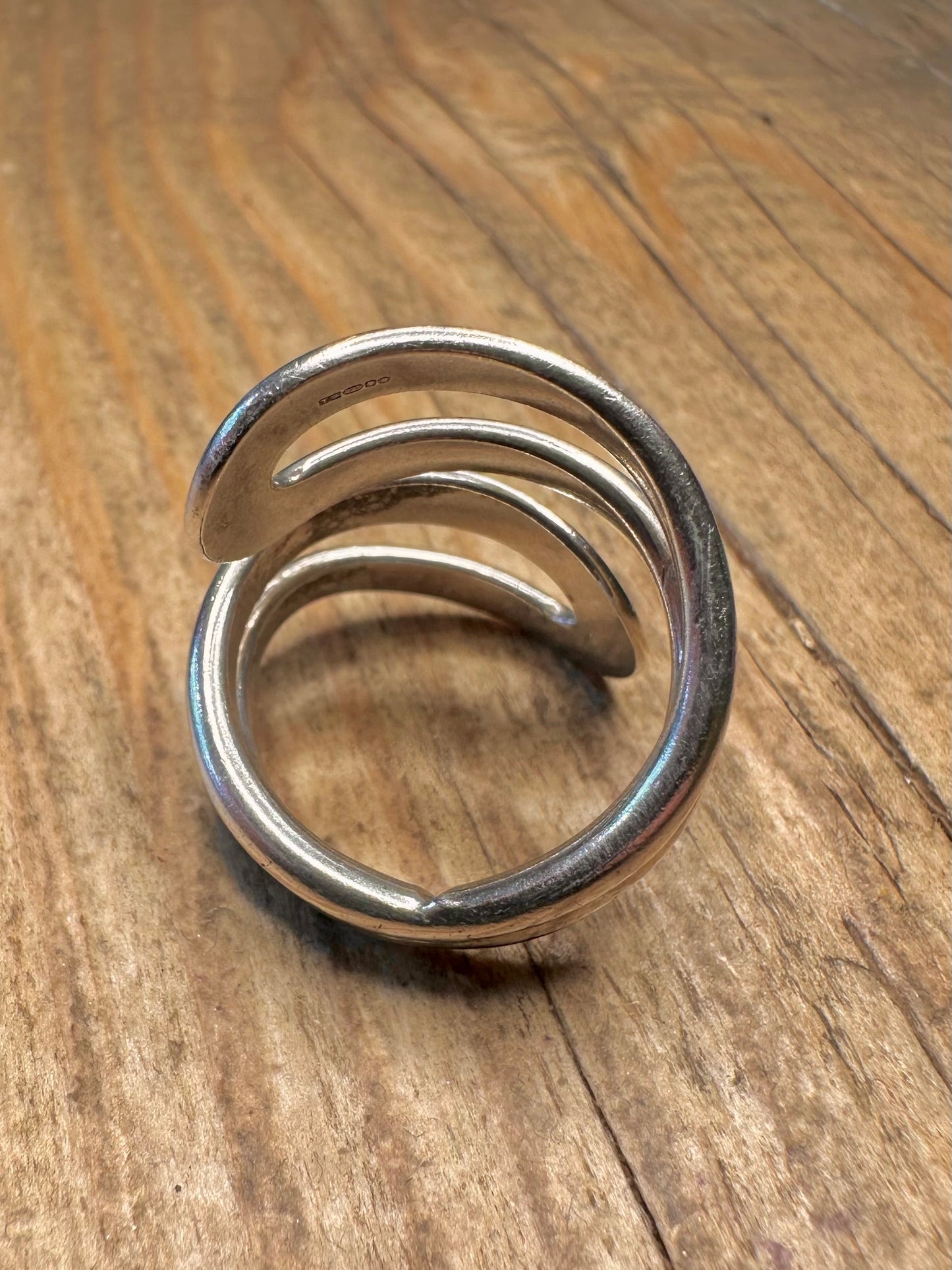 Silpada Mehrschichtiger Ring aus 925er Sterlingsilber, Größe M