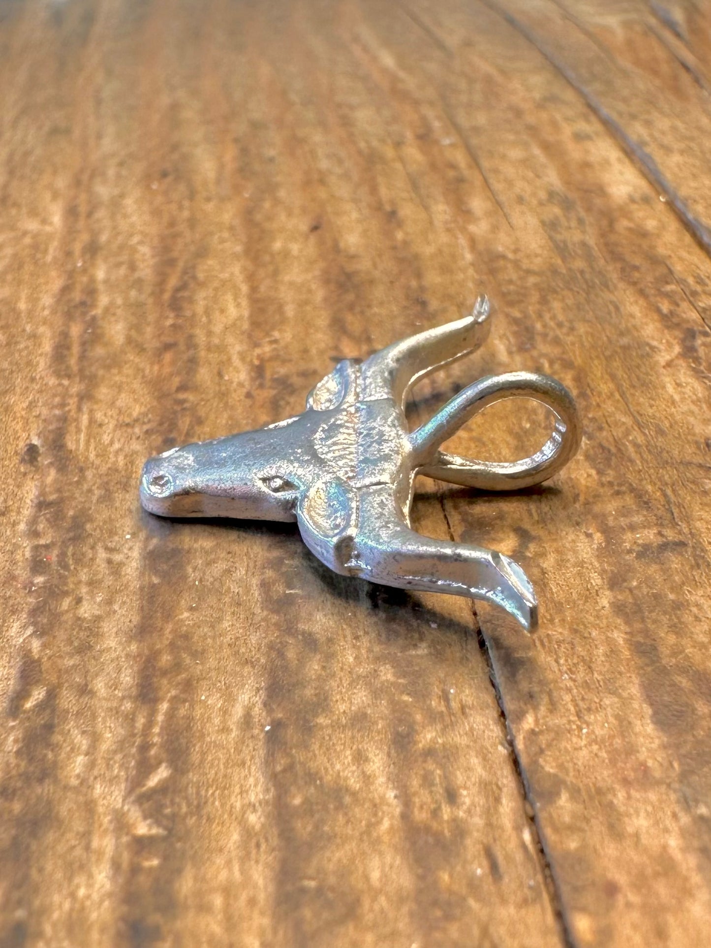 Longhorn 925 Sterling Silver Pendant